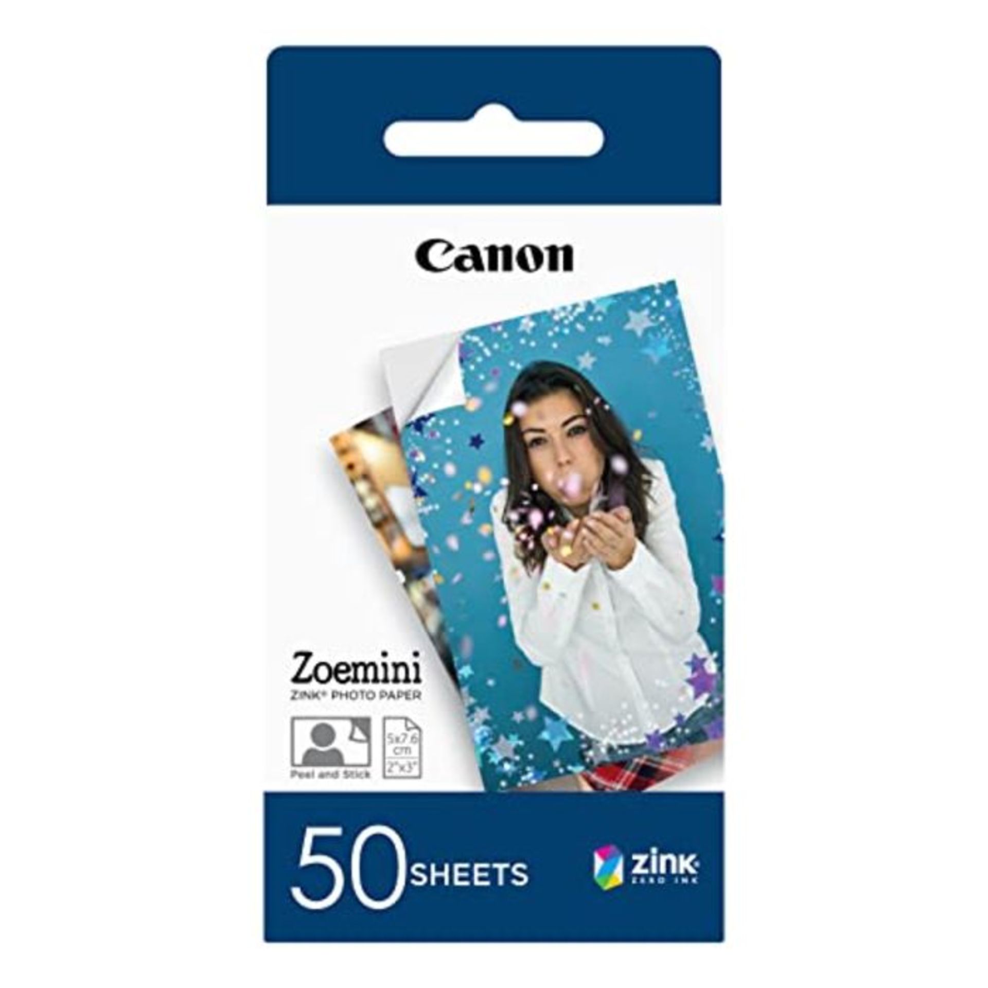 Canon Zoemini ZINK Fotopapier, 50 Blatt