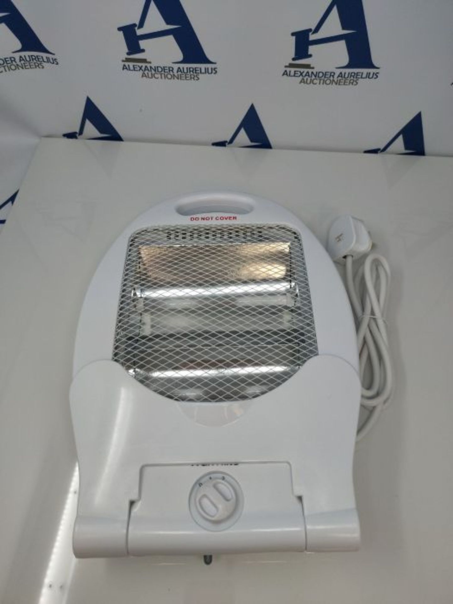 Warmlite WL42006 Folding Quartz Heater, 2 Heat Settings, Carry Handle, 400-800 W, Whit - Image 2 of 2