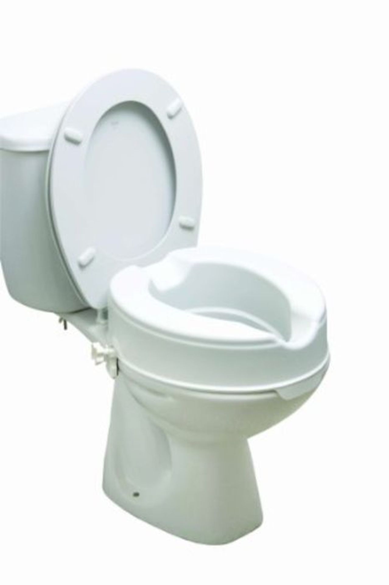 Drive 6 Inch Raised Toilet Seat without Lid