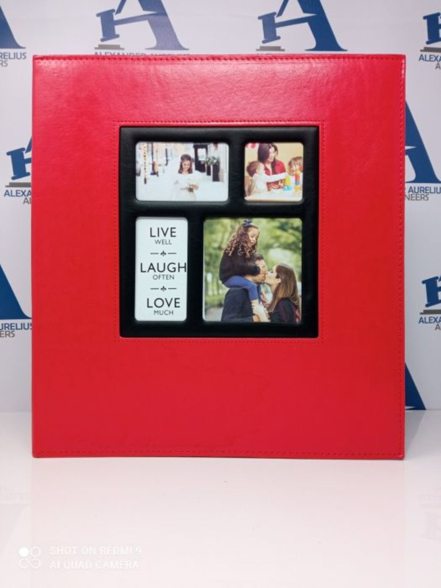 Ywlake Albumini Photo Album Photo Frame 10x15 with Pockets, Large Albumino Photo Frame - Image 2 of 3