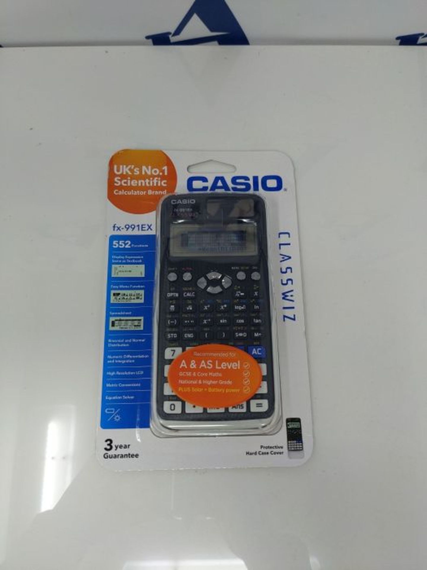 CASIO FX-991EX Advanced Engineering/Scientific Calculator (UK VERSION), Black - Image 2 of 2