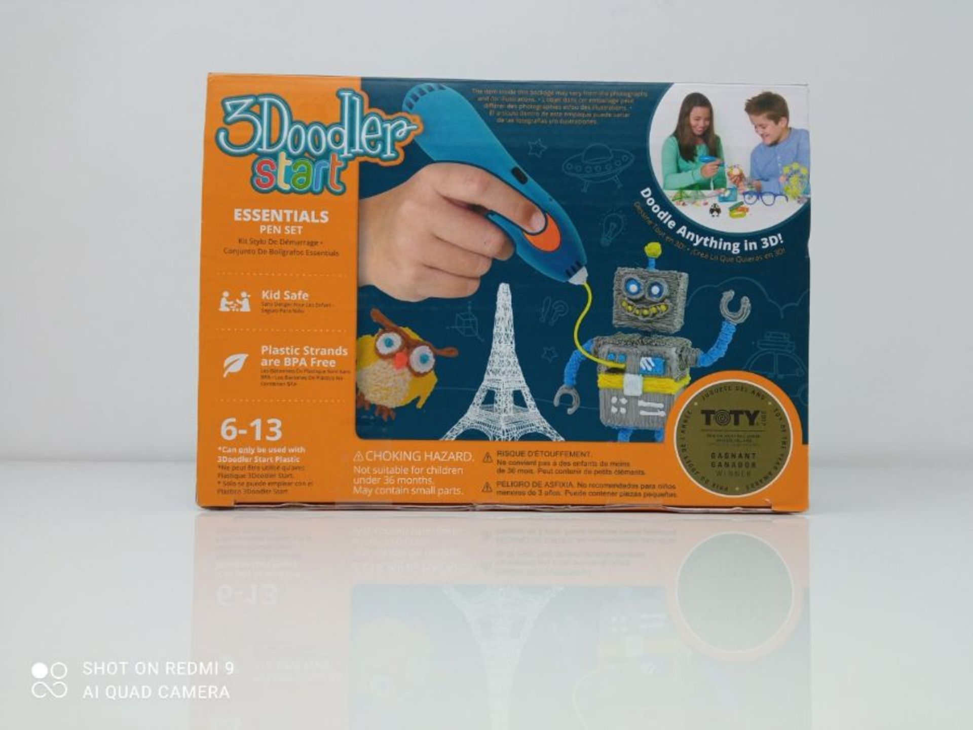 3Doodler Start 3D Printing Pen for Kids, Age 6 & Up-STEM Toy for Boys & Girls-Essentia - Image 2 of 3