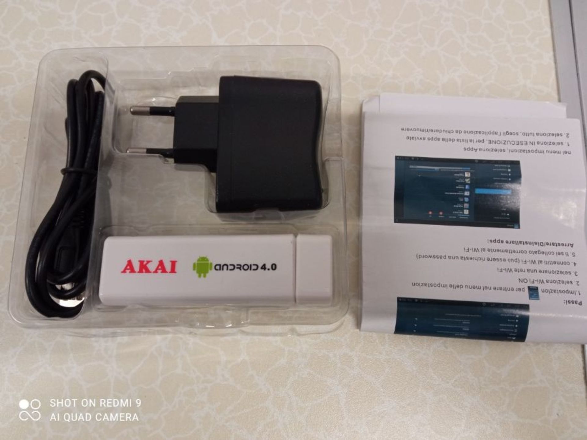 Akai AD02 Smart TV Adaptor HDMI Micro SD White NO HDMI CABLE INCLUDED - Image 3 of 3