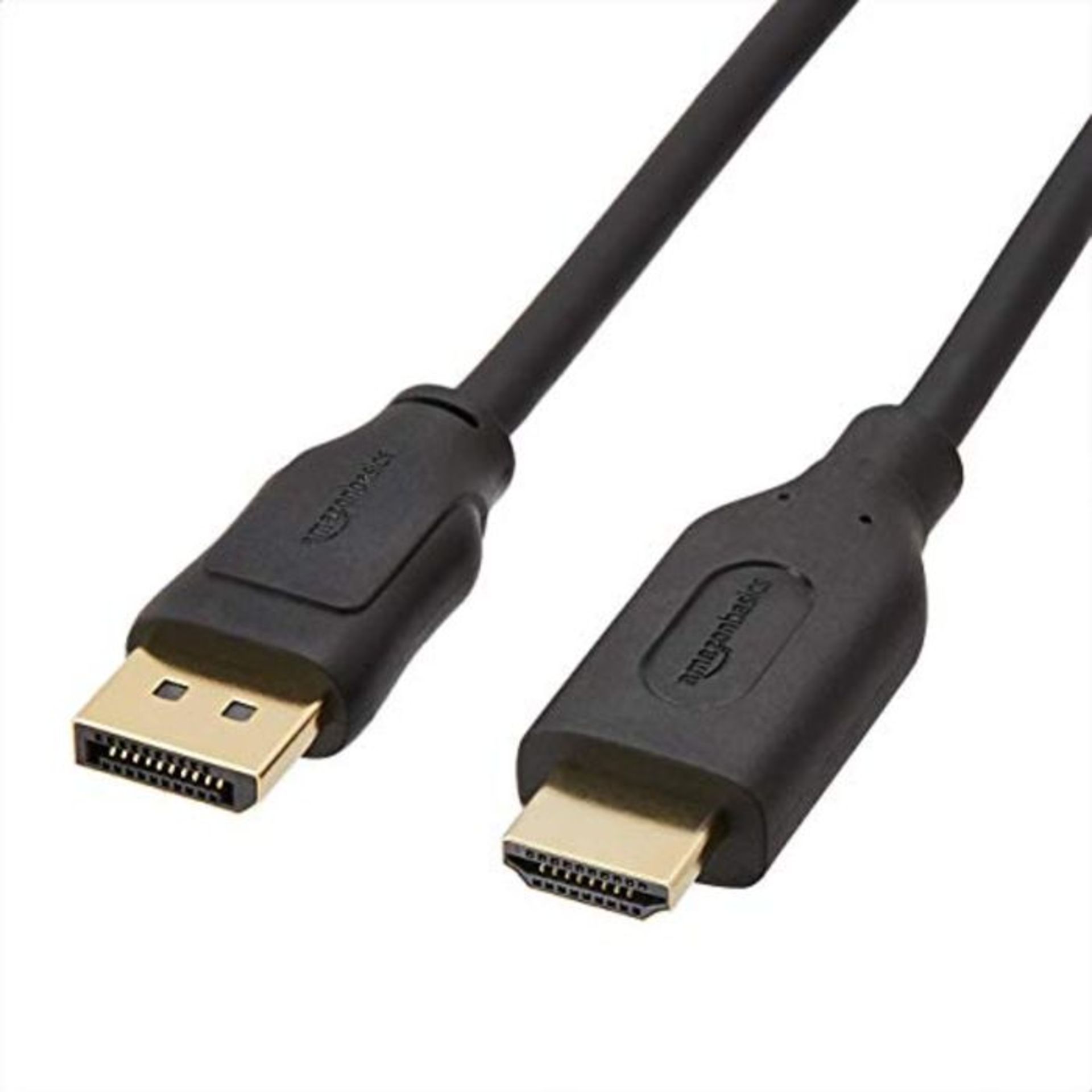 Amazon Basics DisplayPort to HDMI Cable - 0.9 m