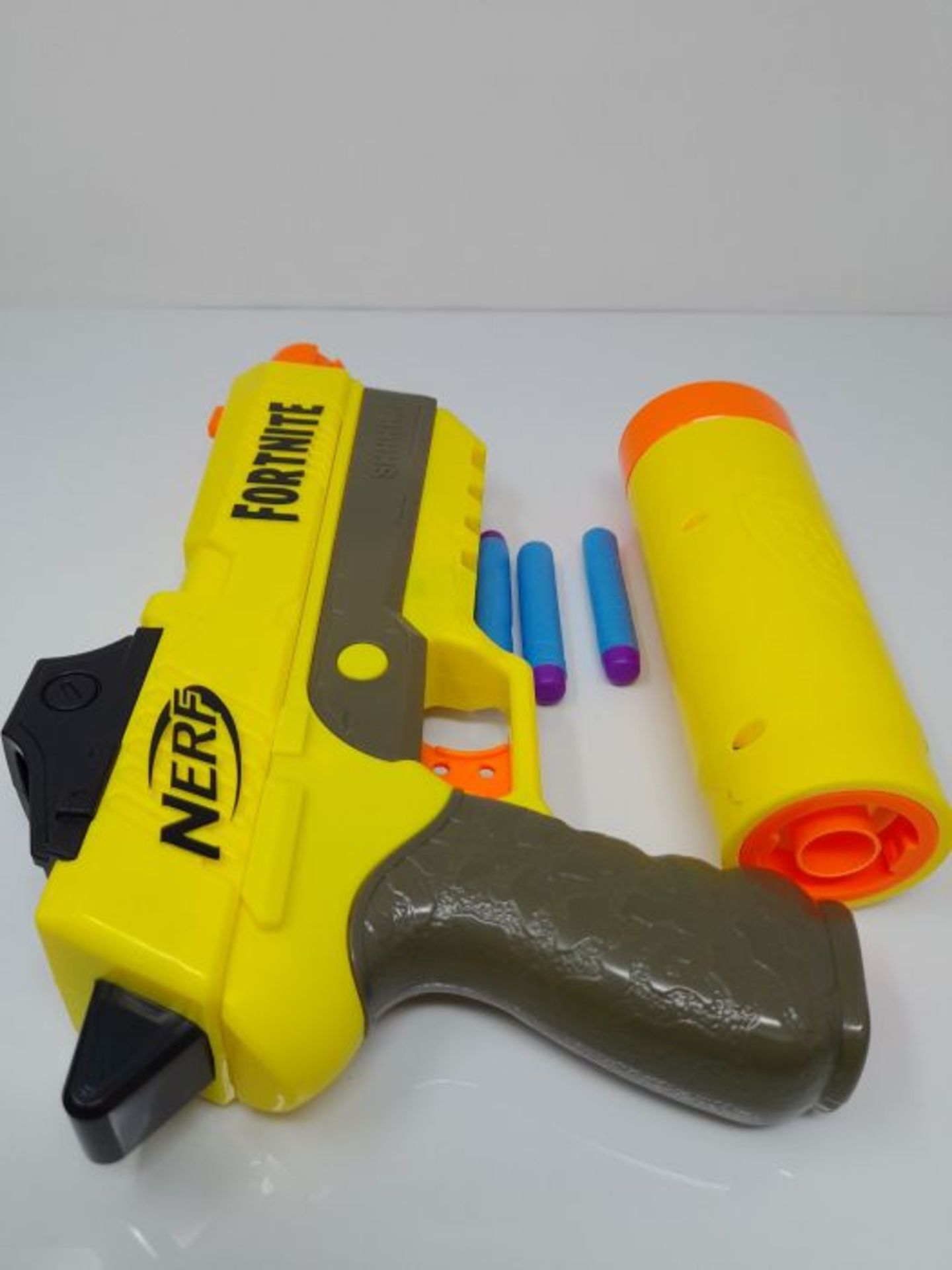 Nerf Elite Fortnite SP-L Blaster mit abnehmbarem Lauf und 6 Fortnite Elite Darts für - Image 3 of 3