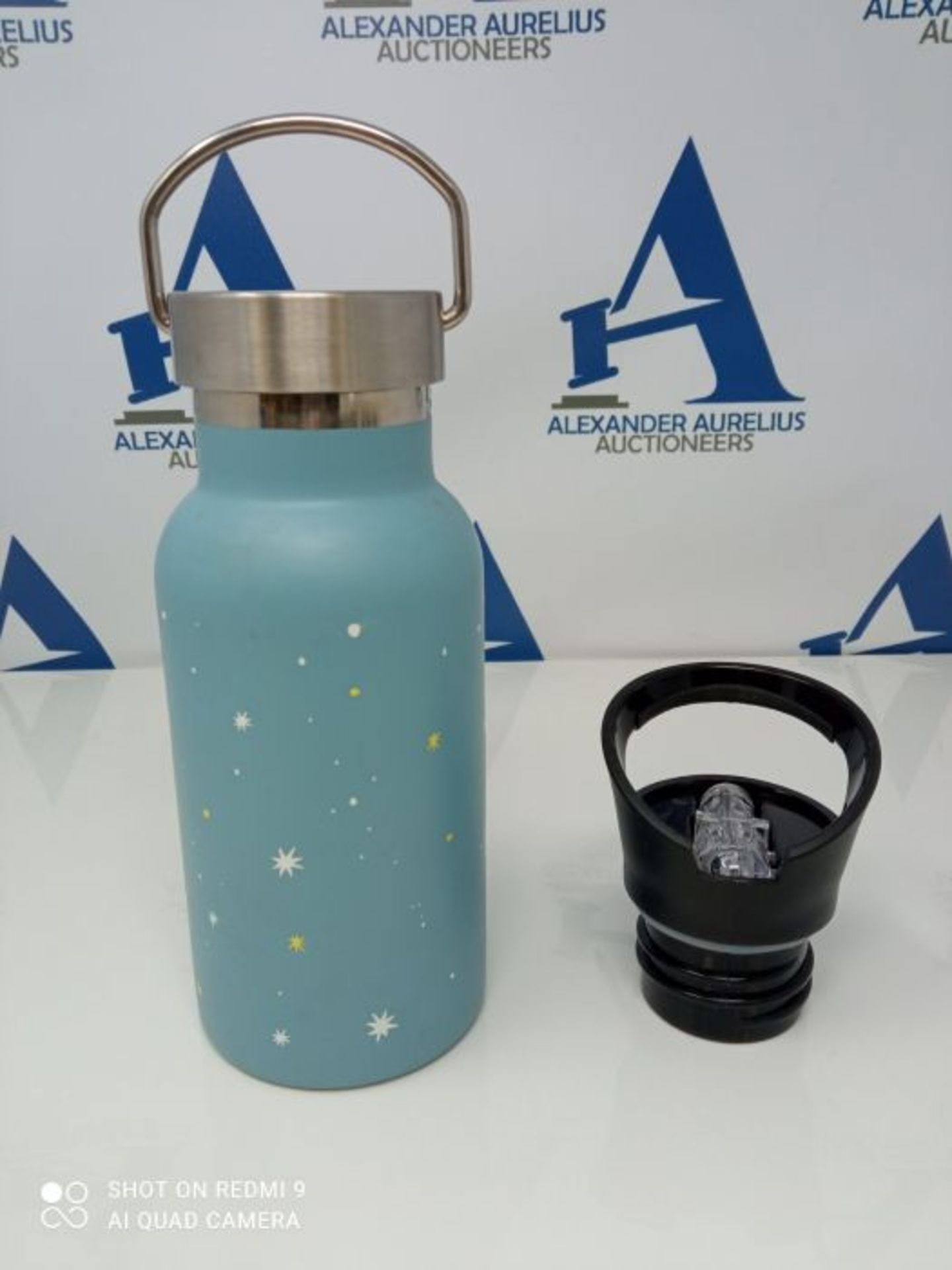 ?Lucky Star? insulated stainless steel bottle (350ml) | Keeps drinks warm and cool for - Image 3 of 3