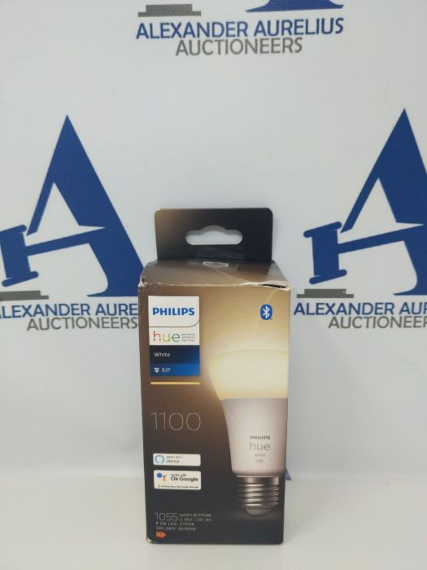 Philips Hue White Lampadina LED Smart, con Bluetooth, E27, 9.5W, Dimmerabile, 1100 Lum - Image 2 of 3