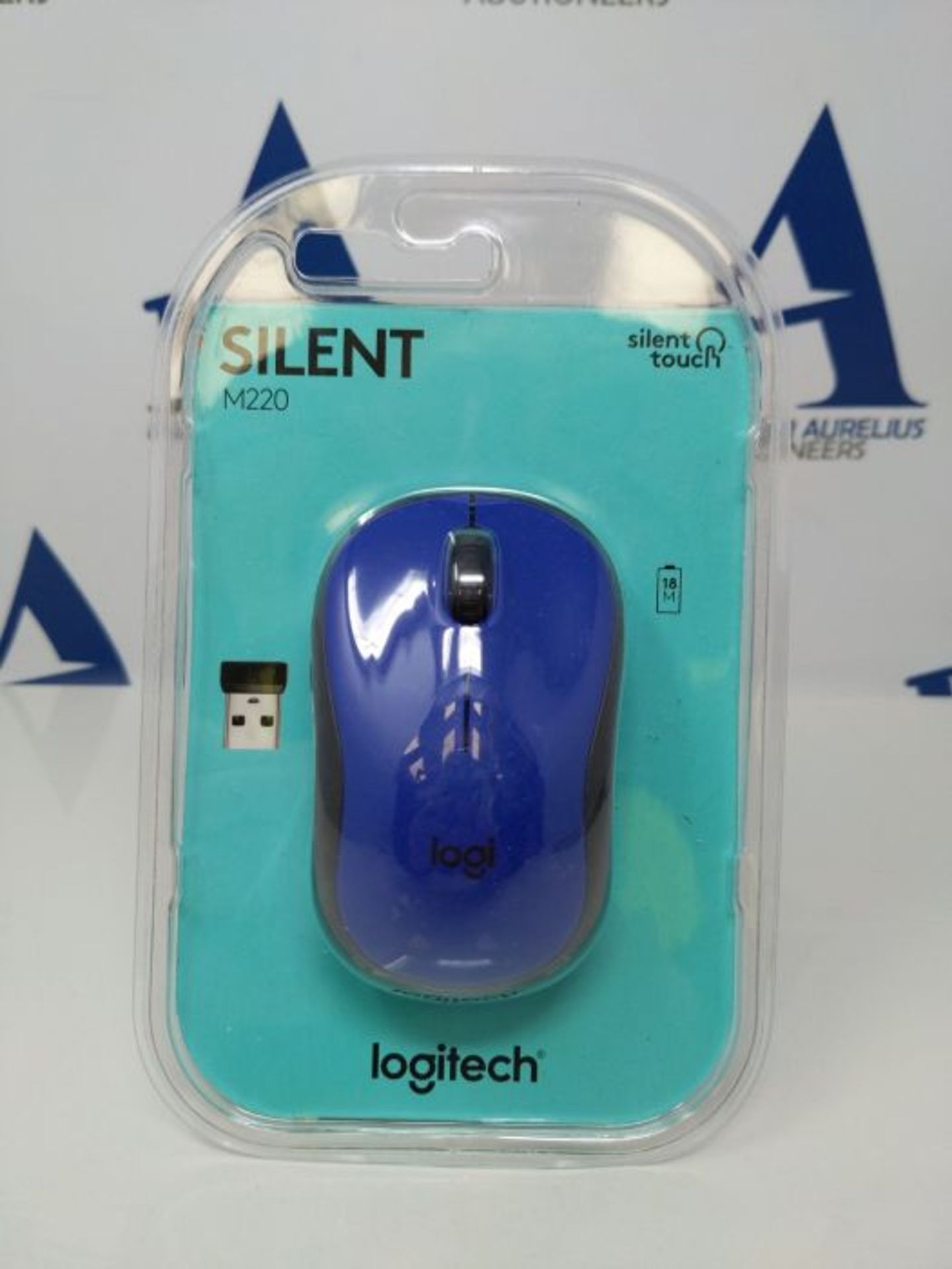 Logitech M220 Silent Souris Sans Fil, 2.4 GHz avec RÃ©cepteur USB, RÃ©solution Cap - Image 2 of 3