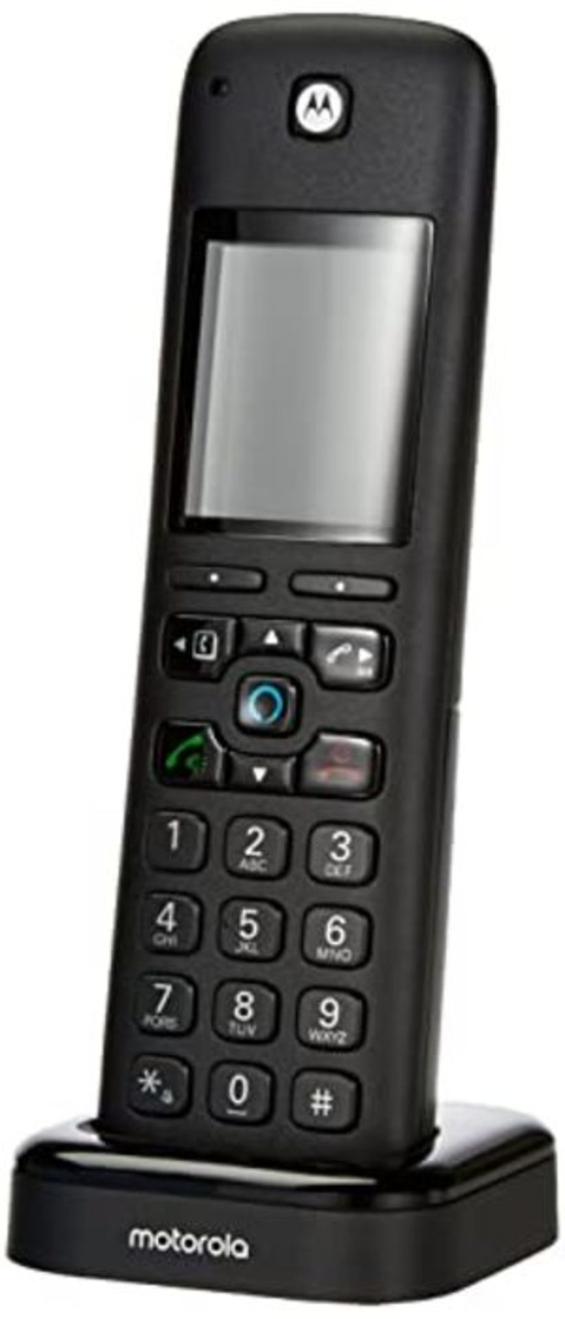 Motorola AHXO1 - DECT Schnurlostelefon - 2" Farbdisplay, Alexa integriert, Telefonbuch