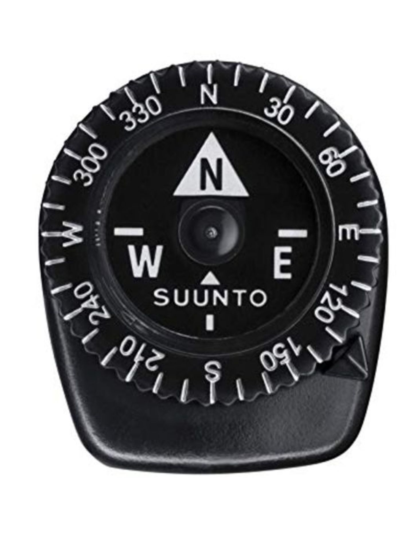 SUUNTO Compass Clipper L/B NH, Northern Hemisphere, SS004102011 standard size Black