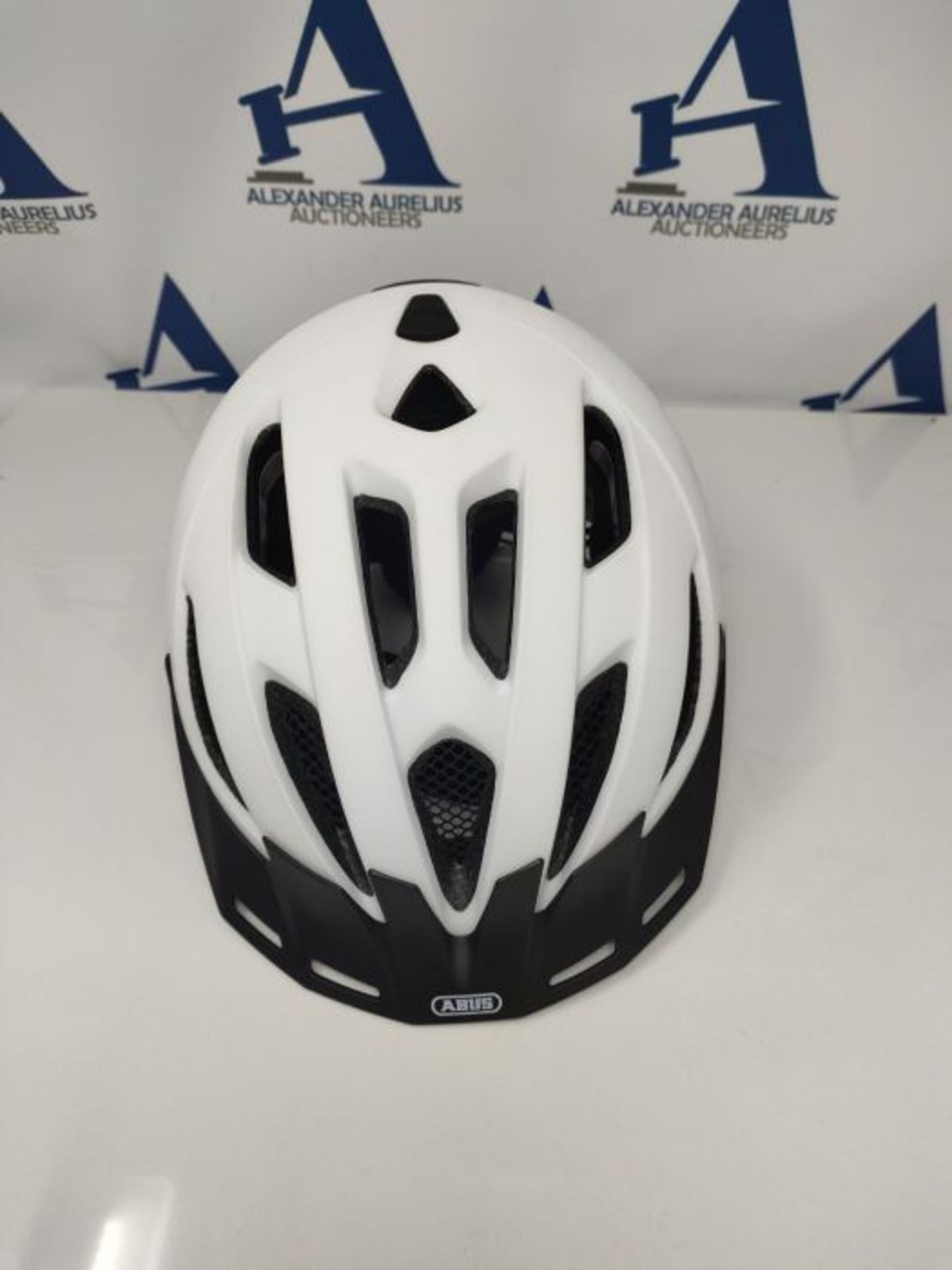 RRP £62.00 ABUS URBAN-I 3.0 Fahrradhelm, WeiÃx (Polar White), M (52-58 cm) - Image 2 of 2