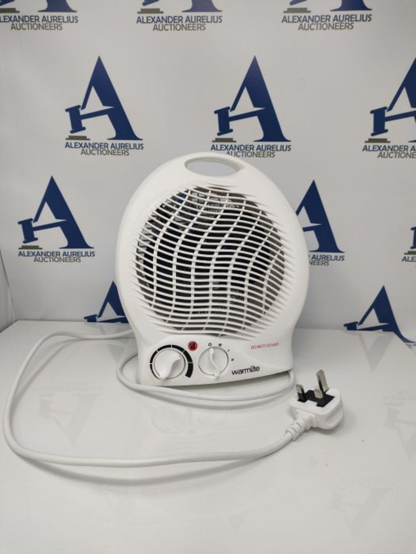 Warmlite WL44002 Thermo Fan Heater with 2 Heat Settings and Overheat Protection, 2000W - Image 2 of 2