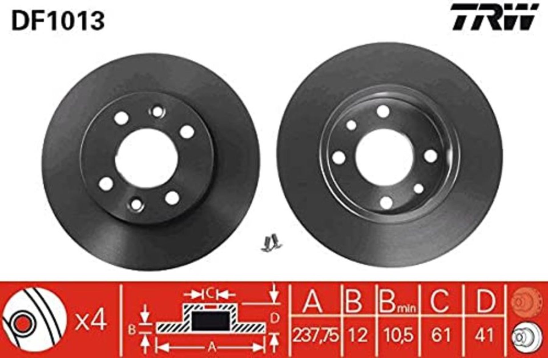 TRW Automotive AfterMarket DF1013 TRW