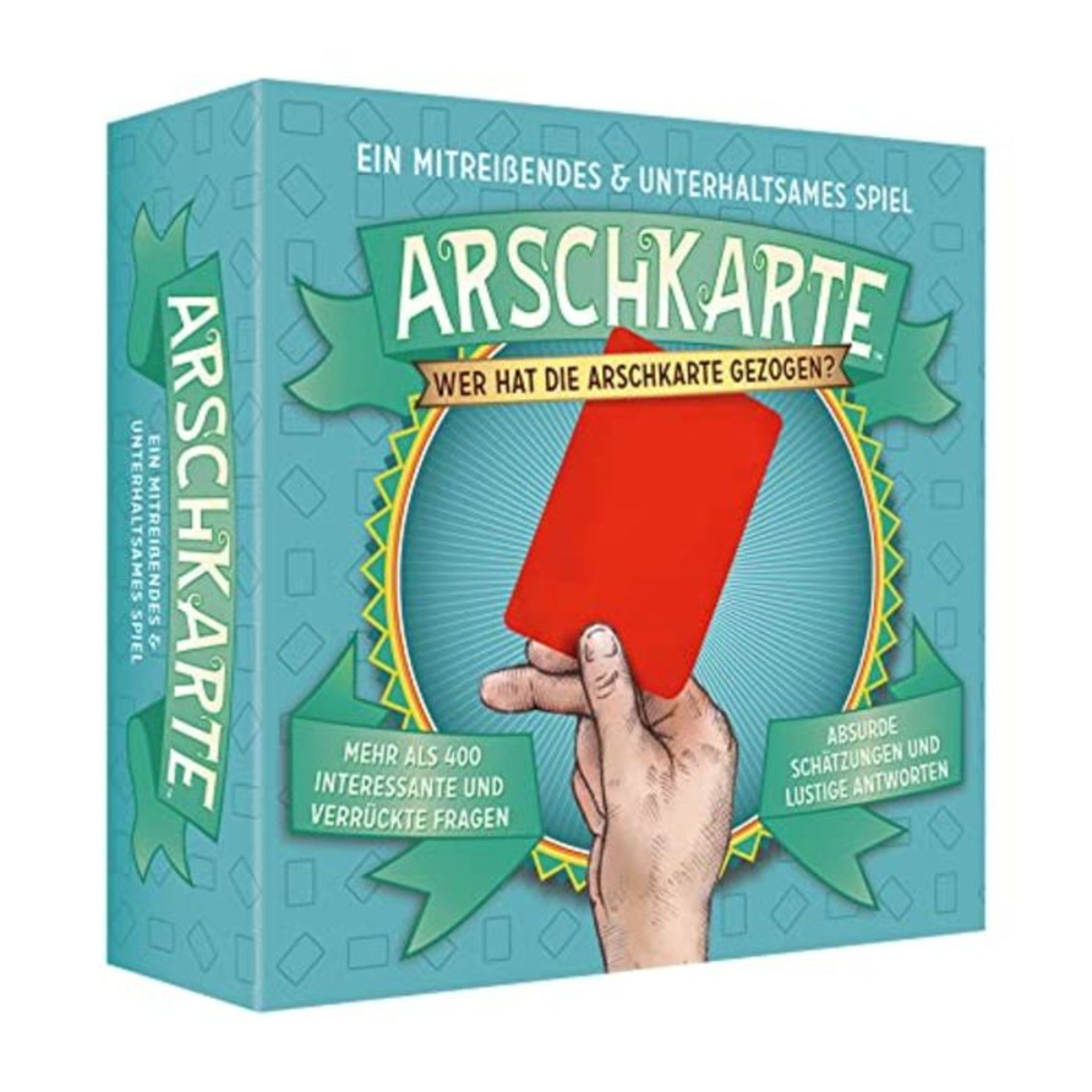 Unbekannt Kylskapspoesi KYL43015 - Card game "Wer hat die Arschkarte gezogen" (German