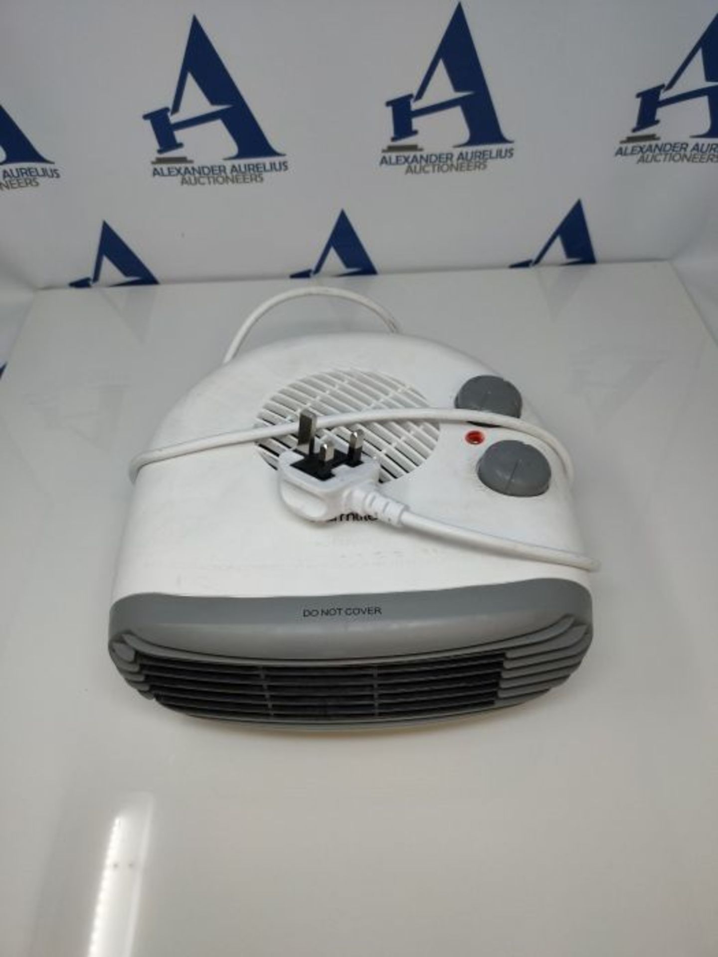 Warmlite WL44004 2000W Portable Flat Fan Heater with 2 Heat Settings and Overheat Prot - Image 3 of 3