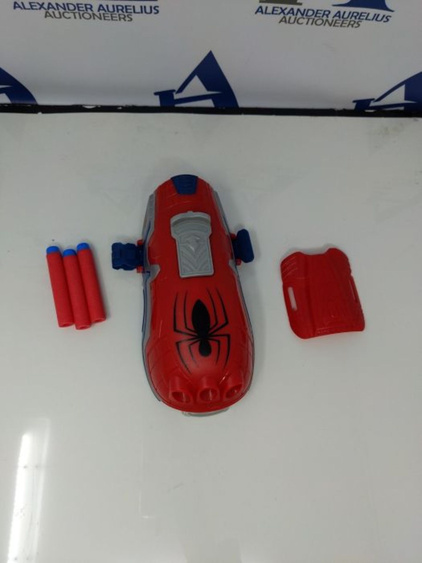 Nerf Power Moves Marvel Spider-Man Web Blast Web Shooter Dart-Launching Toy for Kids R - Image 3 of 3