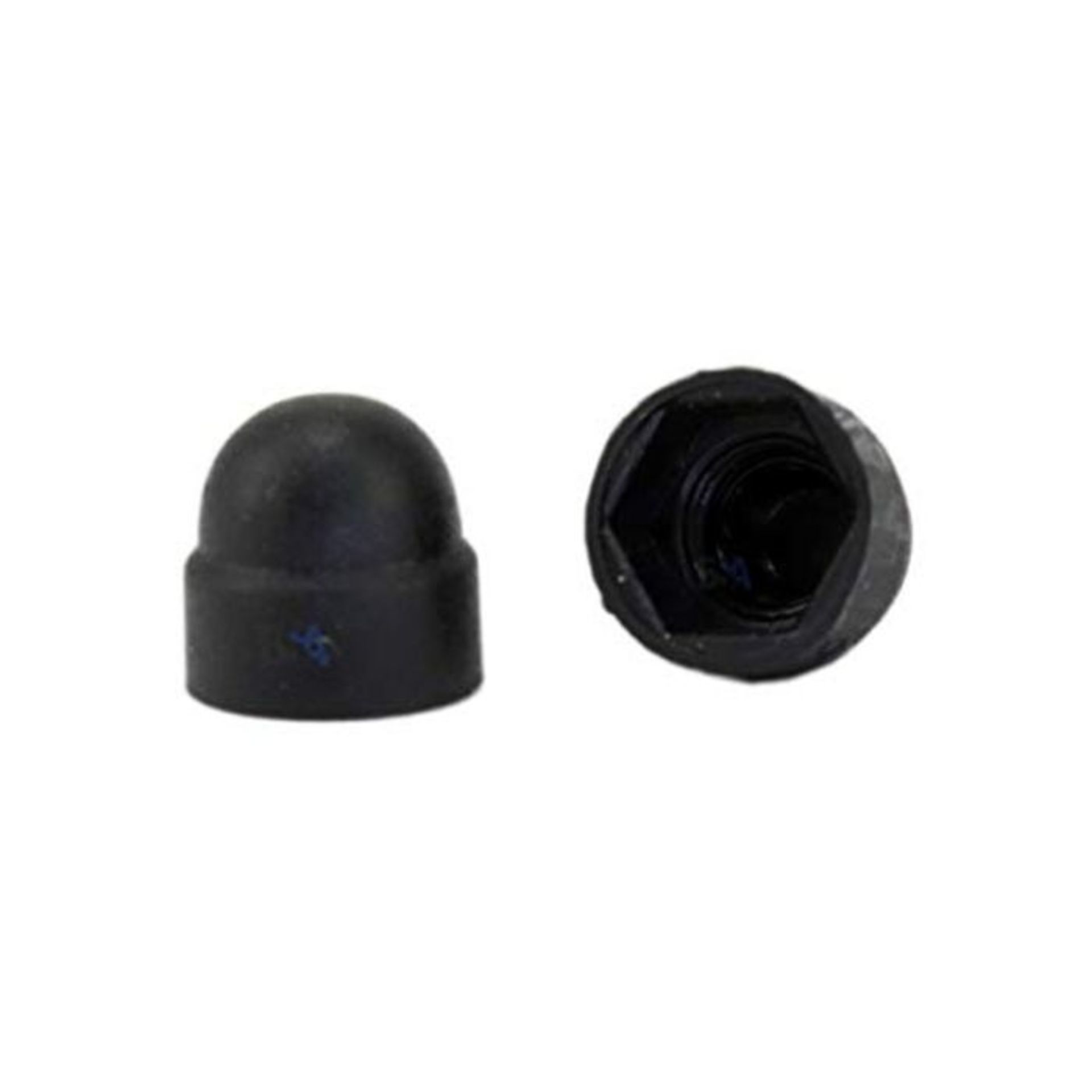 20 Cover Caps for Hex Bolts and Nuts M4 WURTH 059004 Black RAL 9005 Black Height 7.6 m