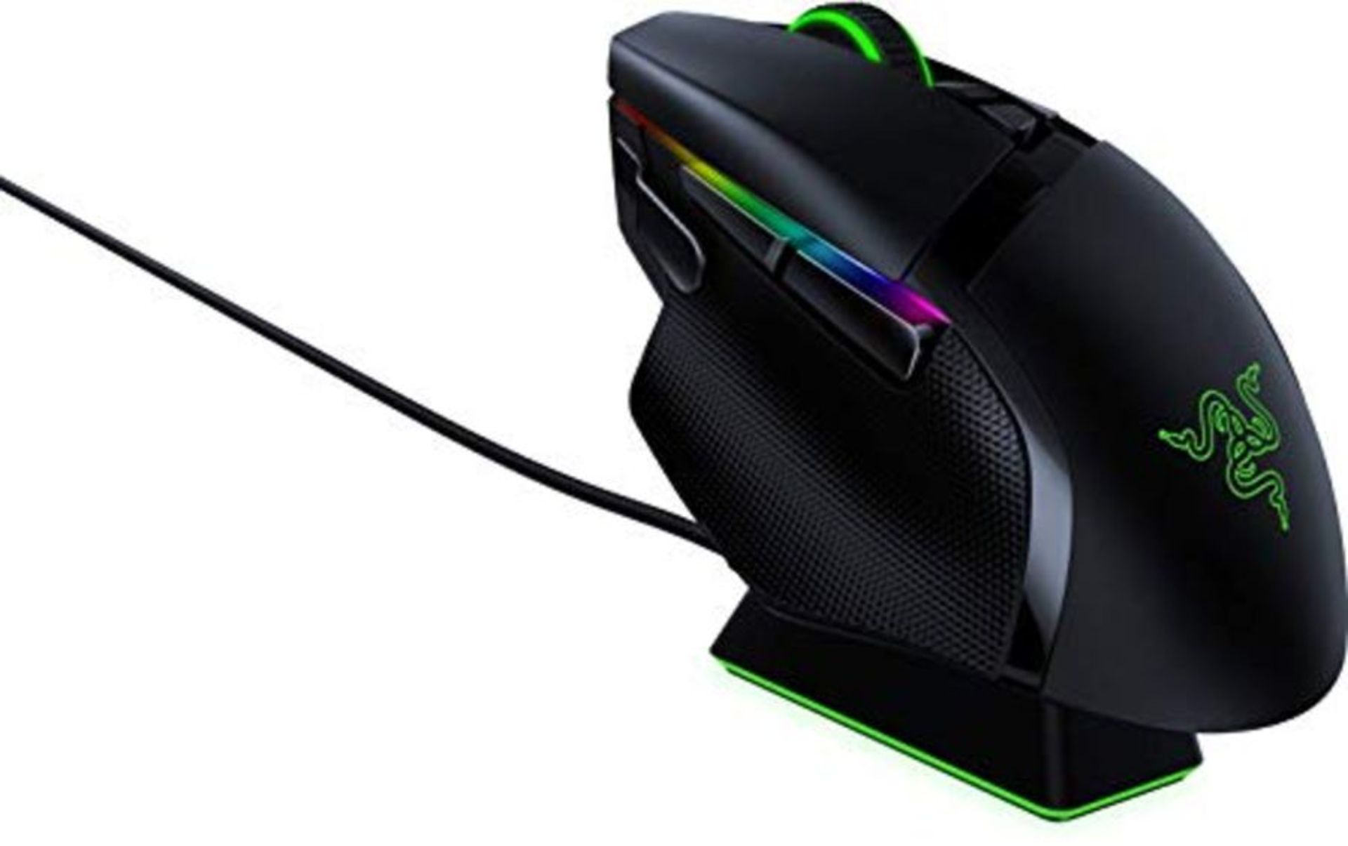 RRP £140.00 Razer Basilisk Ultimate with Charging Station - Wireless Gaming Mouse (11 Programmable