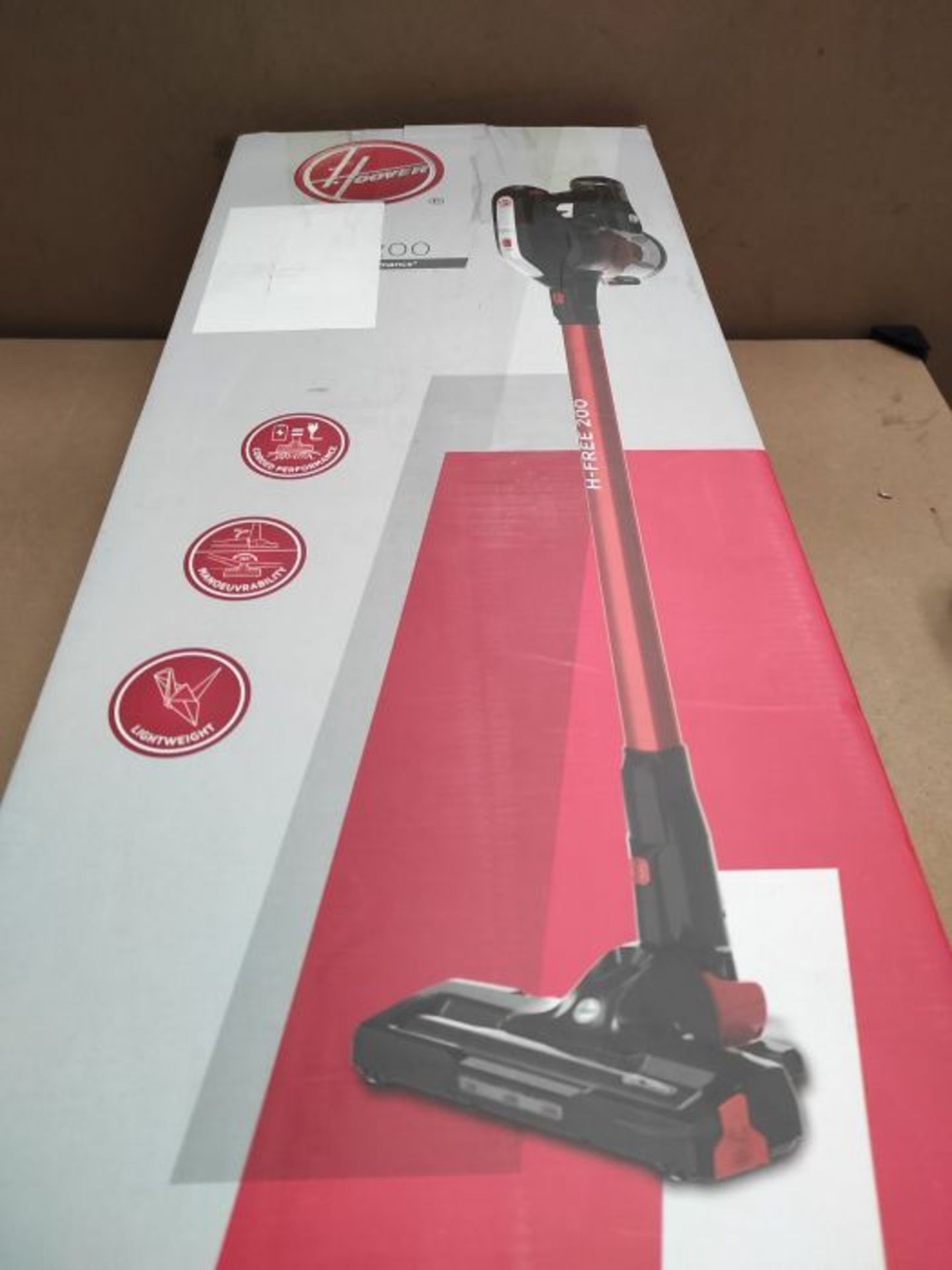 RRP £142.00 Hoover H-Free 200 HF22AXL Vacuum Cleaner Broom and Hand Cordless, Cyclonic, Homes, XL, - Image 2 of 3
