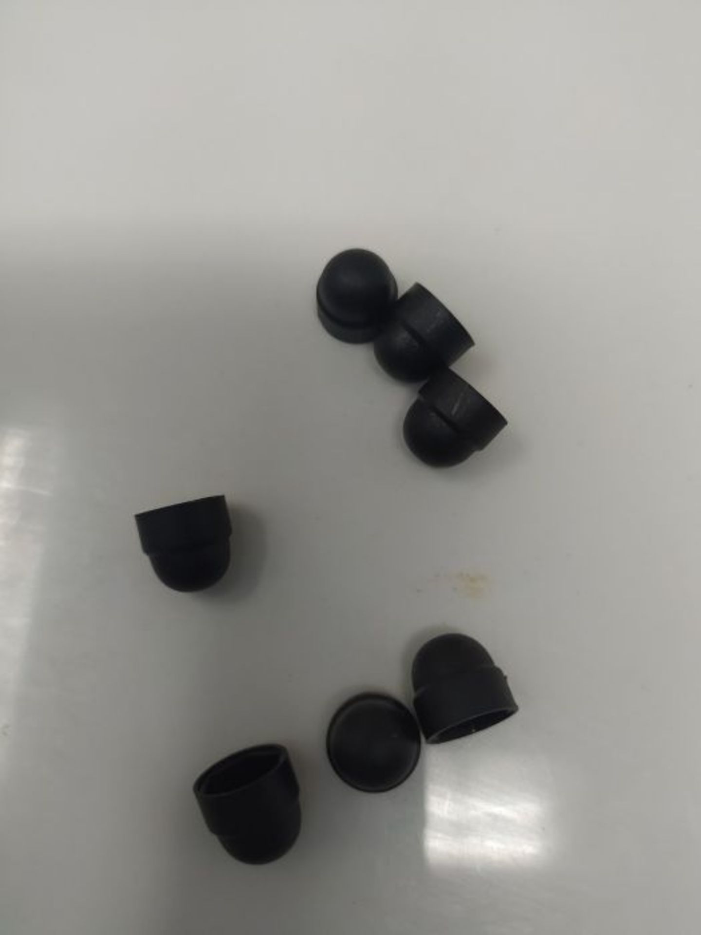 20 Cover Caps for Hex Bolts and Nuts M4 WURTH 059004 Black RAL 9005 Black Height 7.6 m - Image 2 of 2