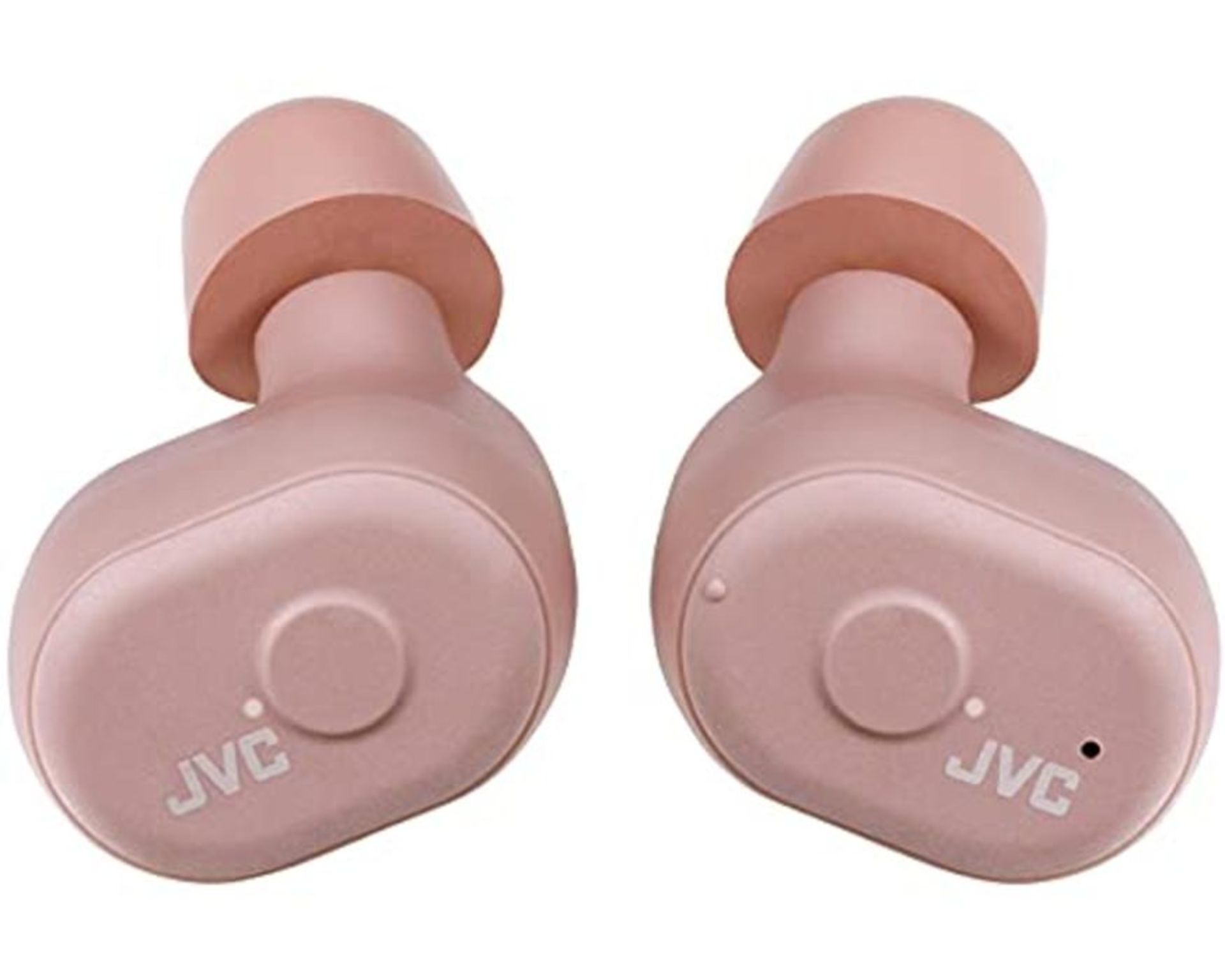 JVC HA-A10T-PU Truly Wireless In-Ear Bluetooth KopfhÃ¶rer mit Memory Foam OhrstÃ¼c