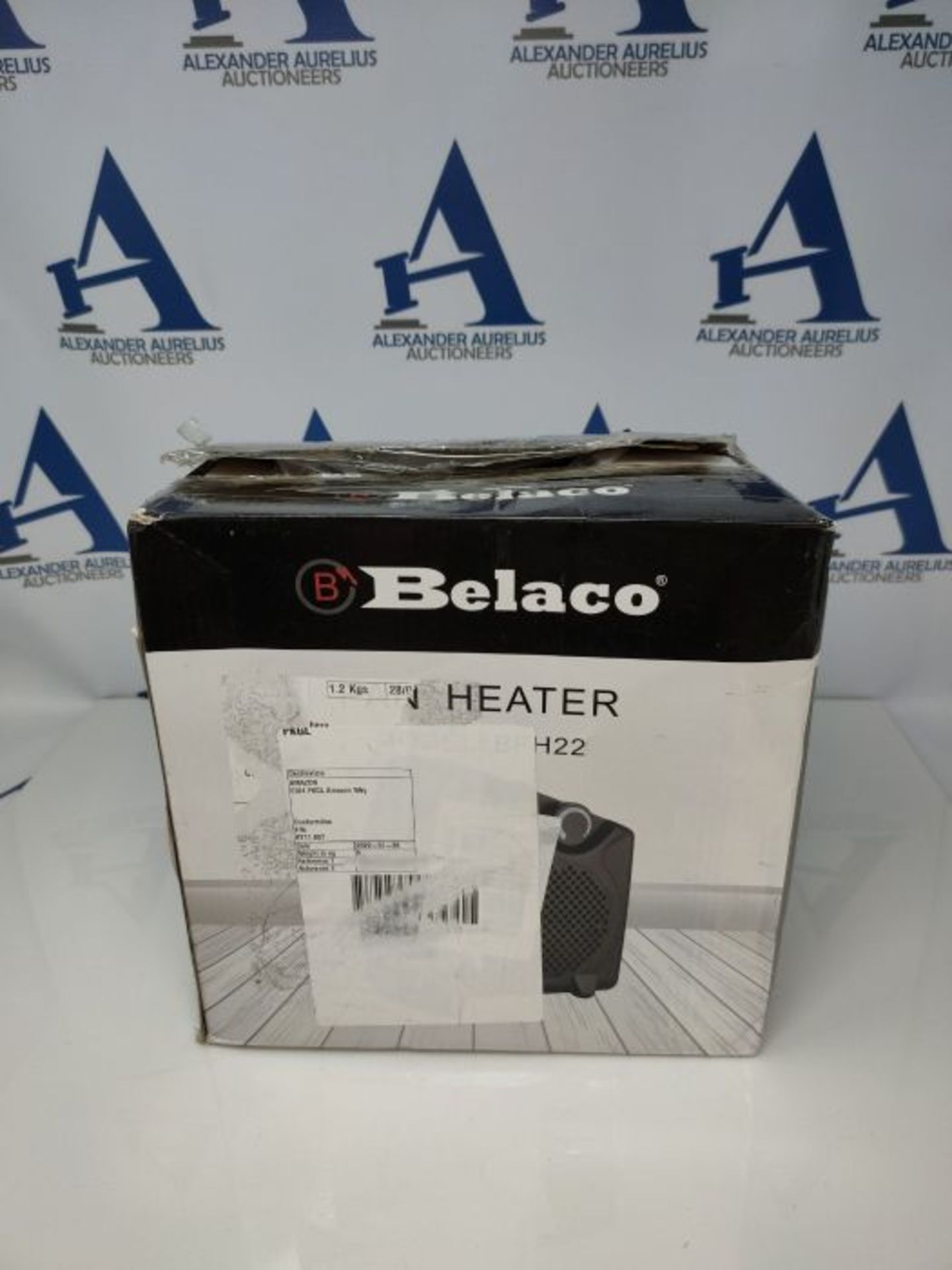 Belaco Fan Heater 2 Heat Settings 1000/2000W Electric Heaters Overheat Protection BFH2 - Image 2 of 3