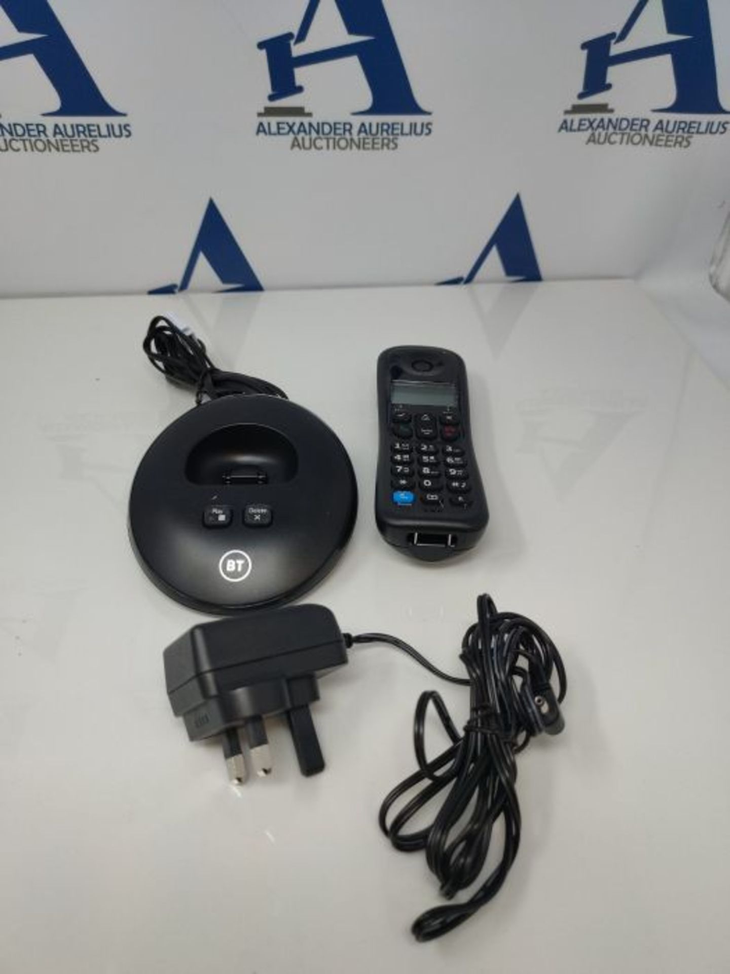 BT Everyday Cordless Home Phone with Basic Call Blocking and Answering Machine, Single - Image 3 of 3