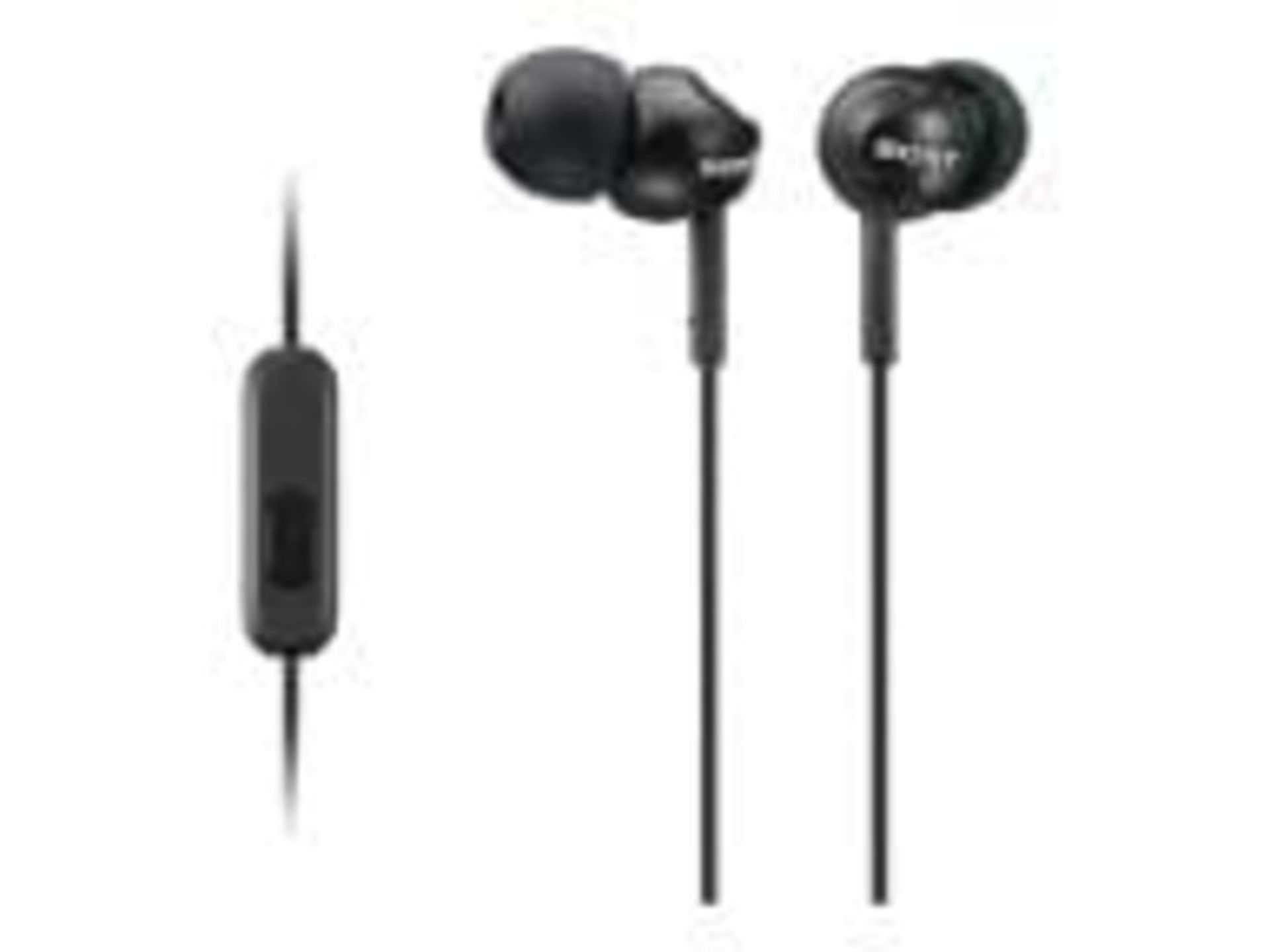 Sony MDREX110APB.CE7 Deep Bass Earphones with Smartphone Control and Mic - Metallic Bl