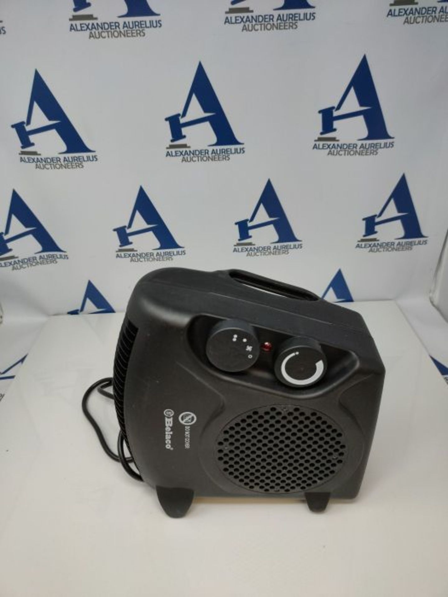 Belaco Fan Heater 2 Heat Settings 1000/2000W Electric Heaters Overheat Protection BFH2 - Image 3 of 3