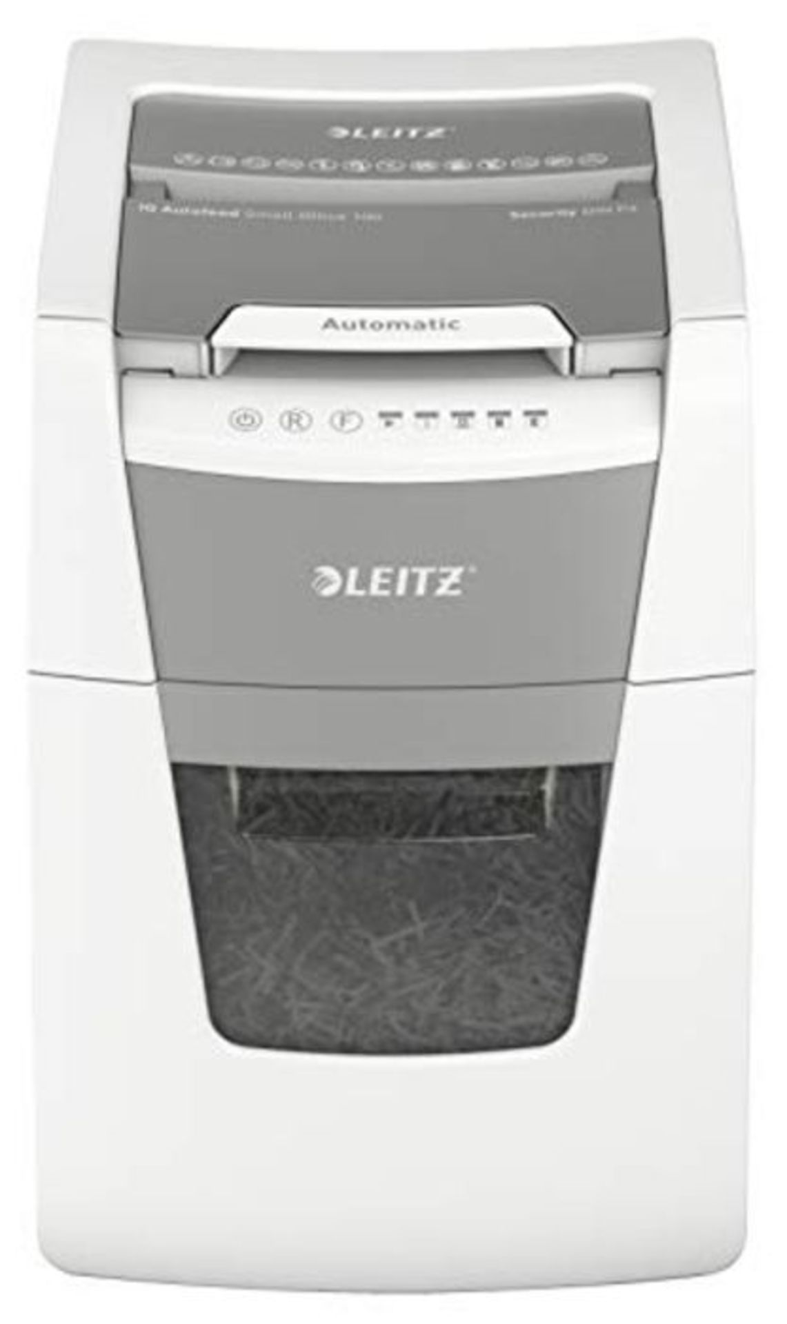 RRP £255.00 Leitz IQ Autofeed Small Office 100 shredder Partikelschnitt 34lsheetsanzahl (max.): 10