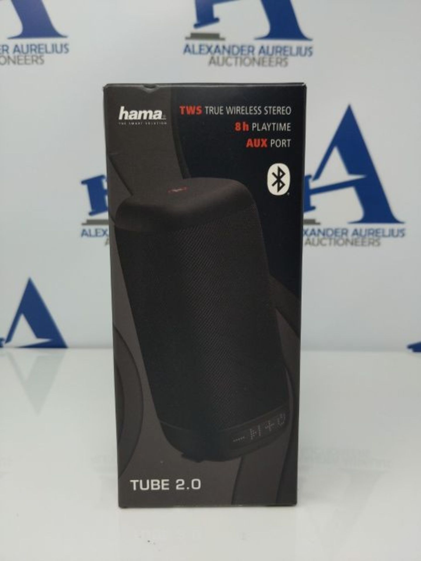 Hama 00188204 Tube 2.0 Mobile Bluetooth Speaker, 3W, black, 13.5 cm*6.5 cm*6.5 cm - Image 2 of 3