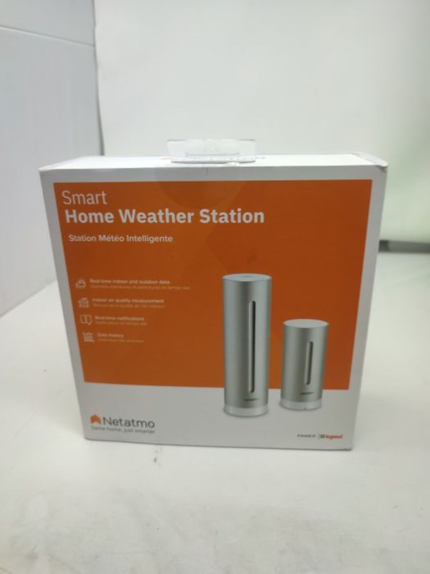 RRP £143.00 Netatmo Weather Station Indoor Outdoor with Wireless Outdoor Sensor - Compatible with - Image 2 of 3