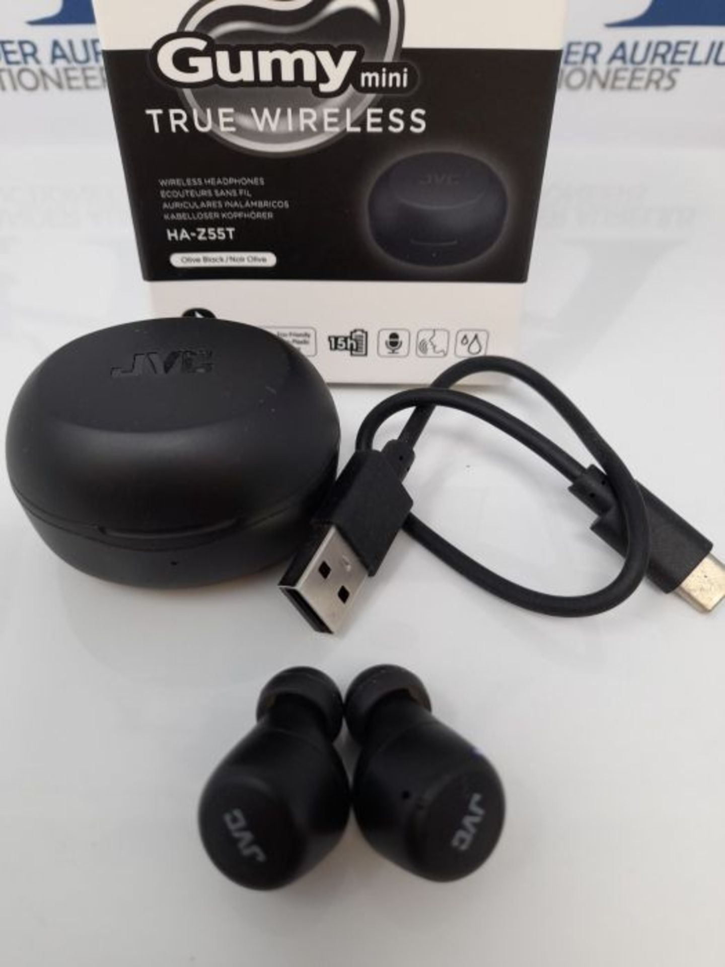 JVC Gumy Mini True Wireless Earbuds [Amazon Exclusive Edition], Bluetooth 5.1, Splash - Image 3 of 3
