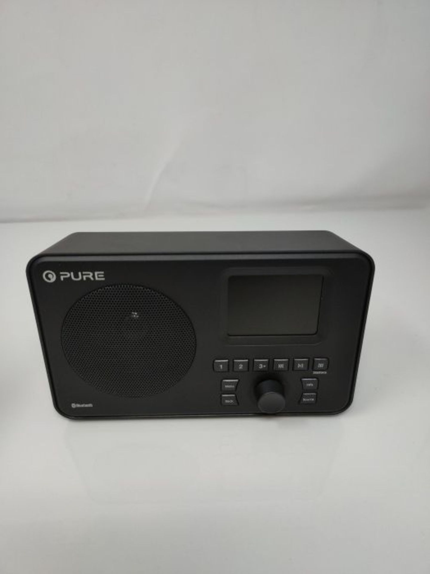 Pure ELAN-ONE FM/DAB+ Radio with Bluetooth - Black - Image 3 of 3