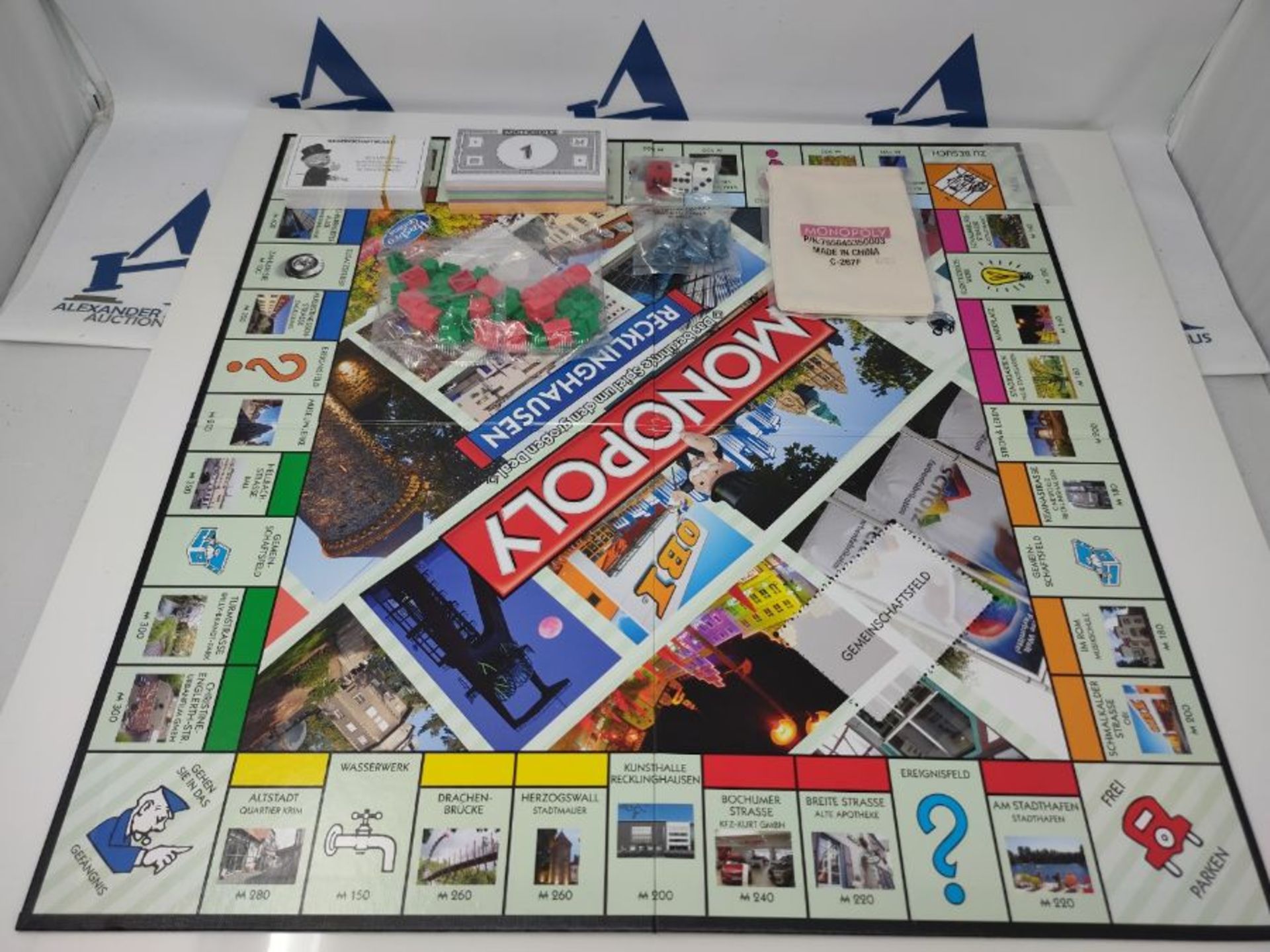 Monopoly Recklinghausen Stadt Edition - das weltberühmte Spiel um Grundbesitz und Imm - Image 3 of 3