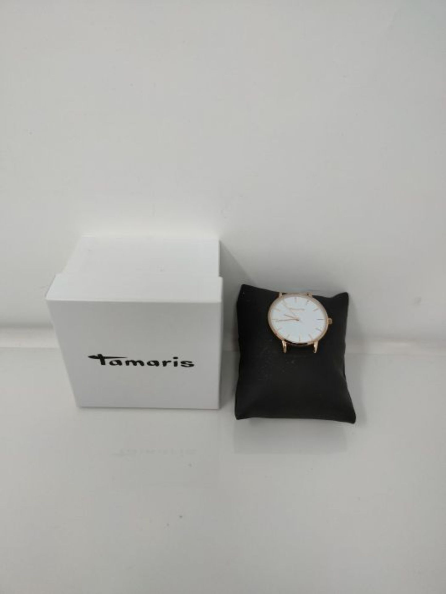 RRP £50.00 [INCOMPLETE] Tamaris Womens Analogue Quartz Watch with Leather Strap TT-0005-LQ - Image 2 of 3