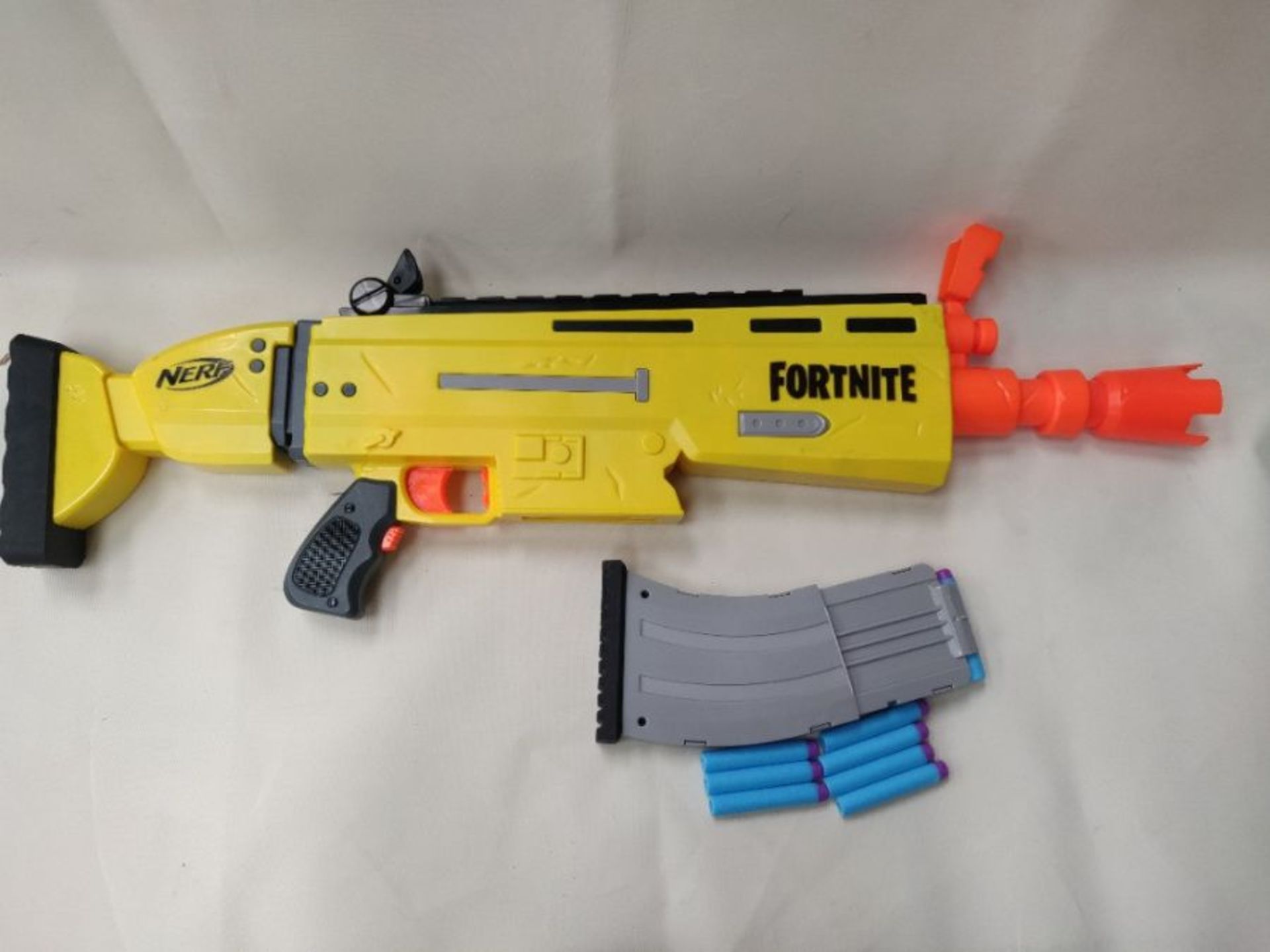 Nerf Fortnite AR-L Motorised Nerf Elite Dart Blaster - Motorised Toy Blaster, 20 Offic - Image 3 of 3