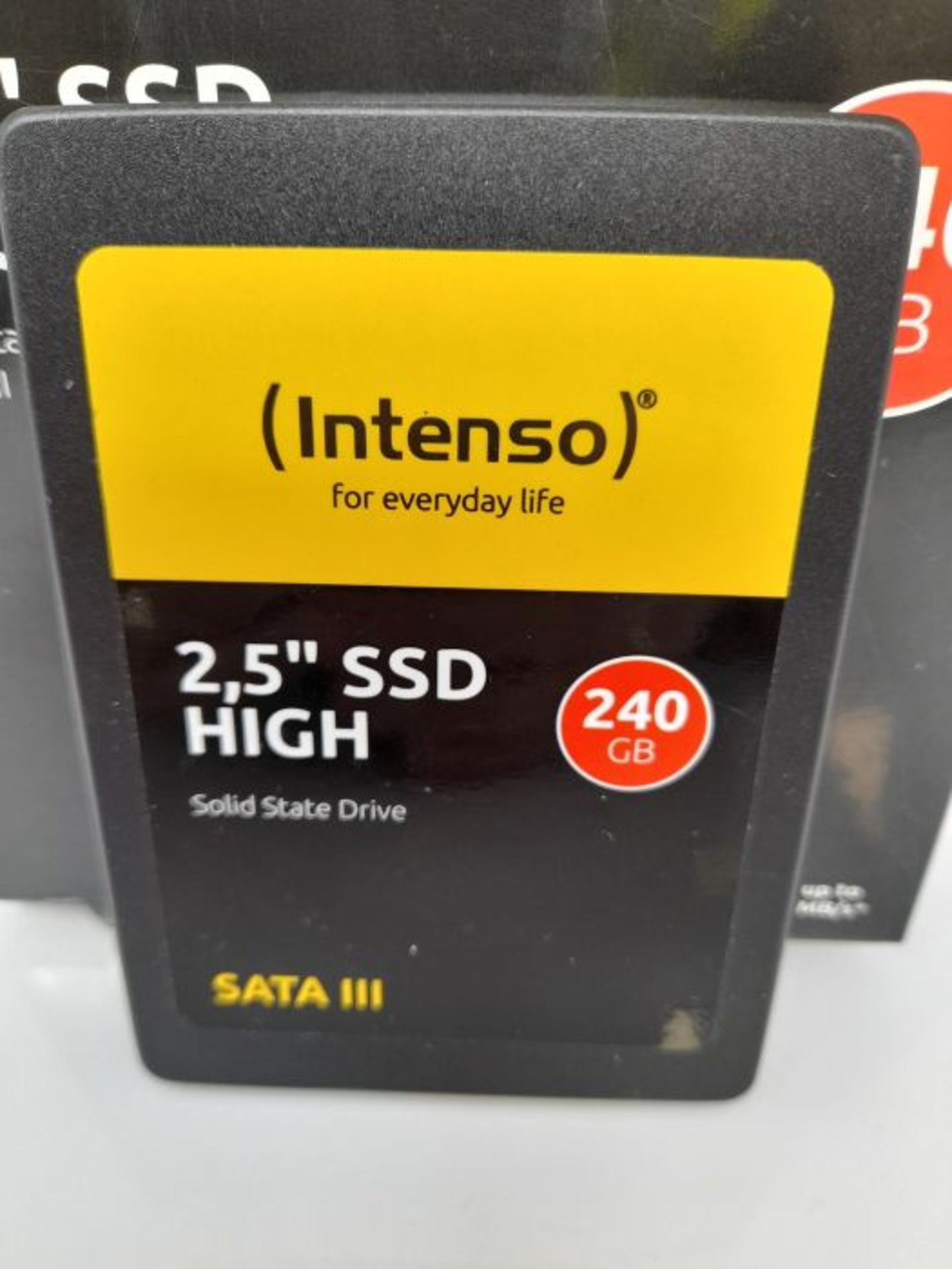 Intenso 3813440 High Performance interne SSD 240 GB (6,3 cm (2,5 Zoll), SATA III, 500 - Image 3 of 3