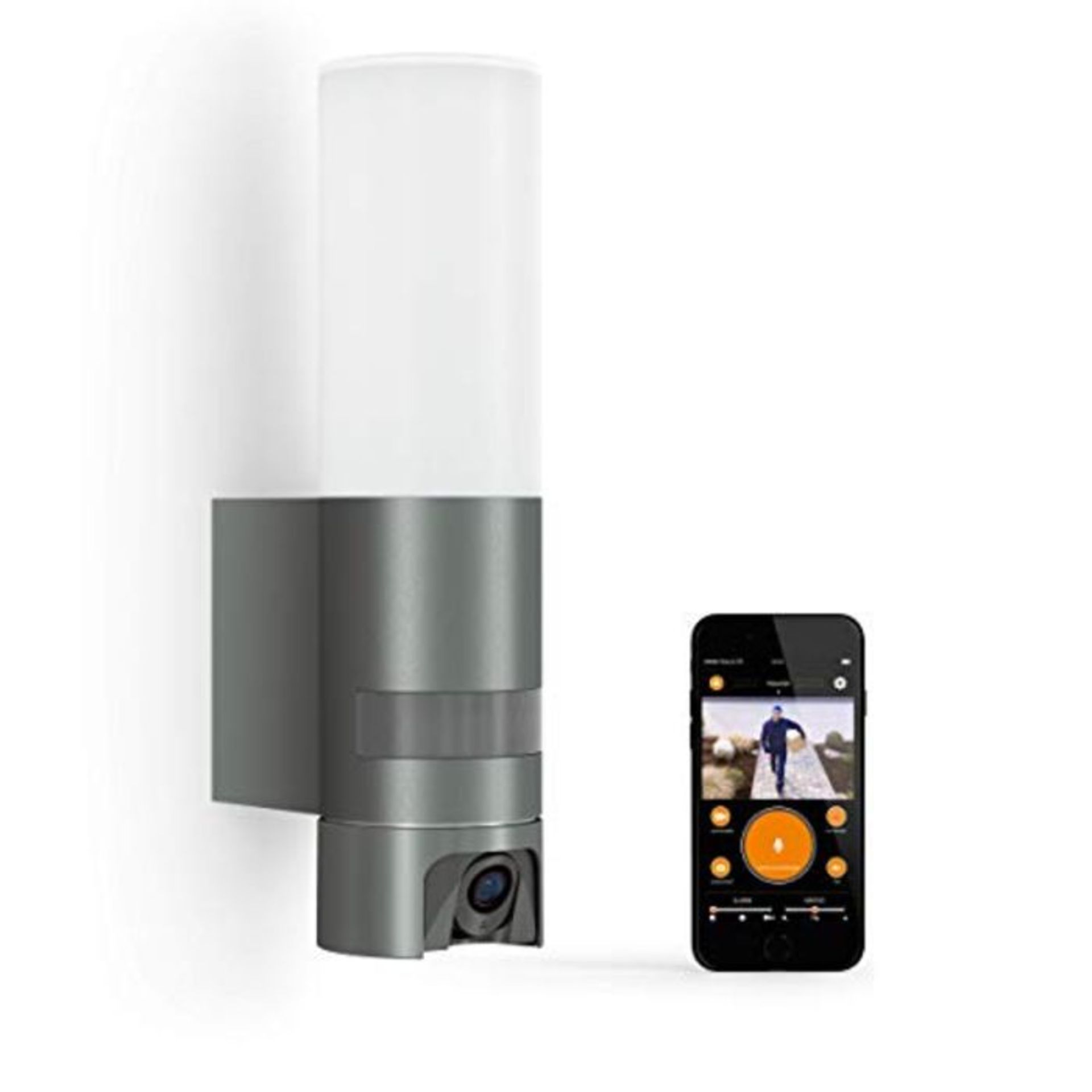 RRP £154.00 Steinel L 620 CAM WiFi Security Light - Full-HD Smart Camera, Intercom, Alarm & Infrar