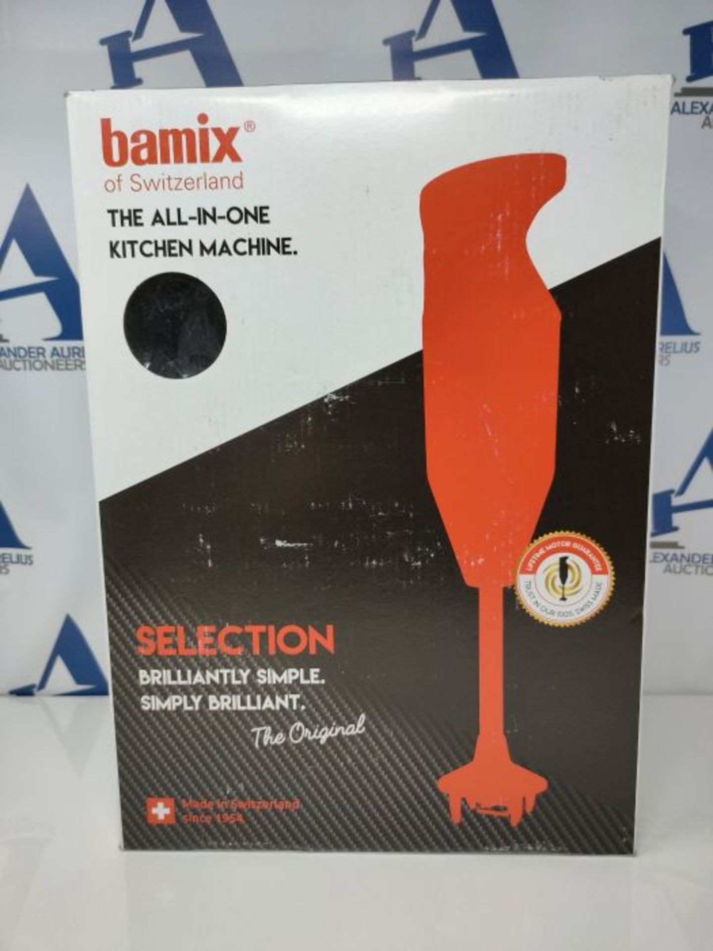 RRP £192.00 bamix mx100239 Edition Hand Blender Stainless steel 12 x 6 x 35 cm Black - Image 2 of 3