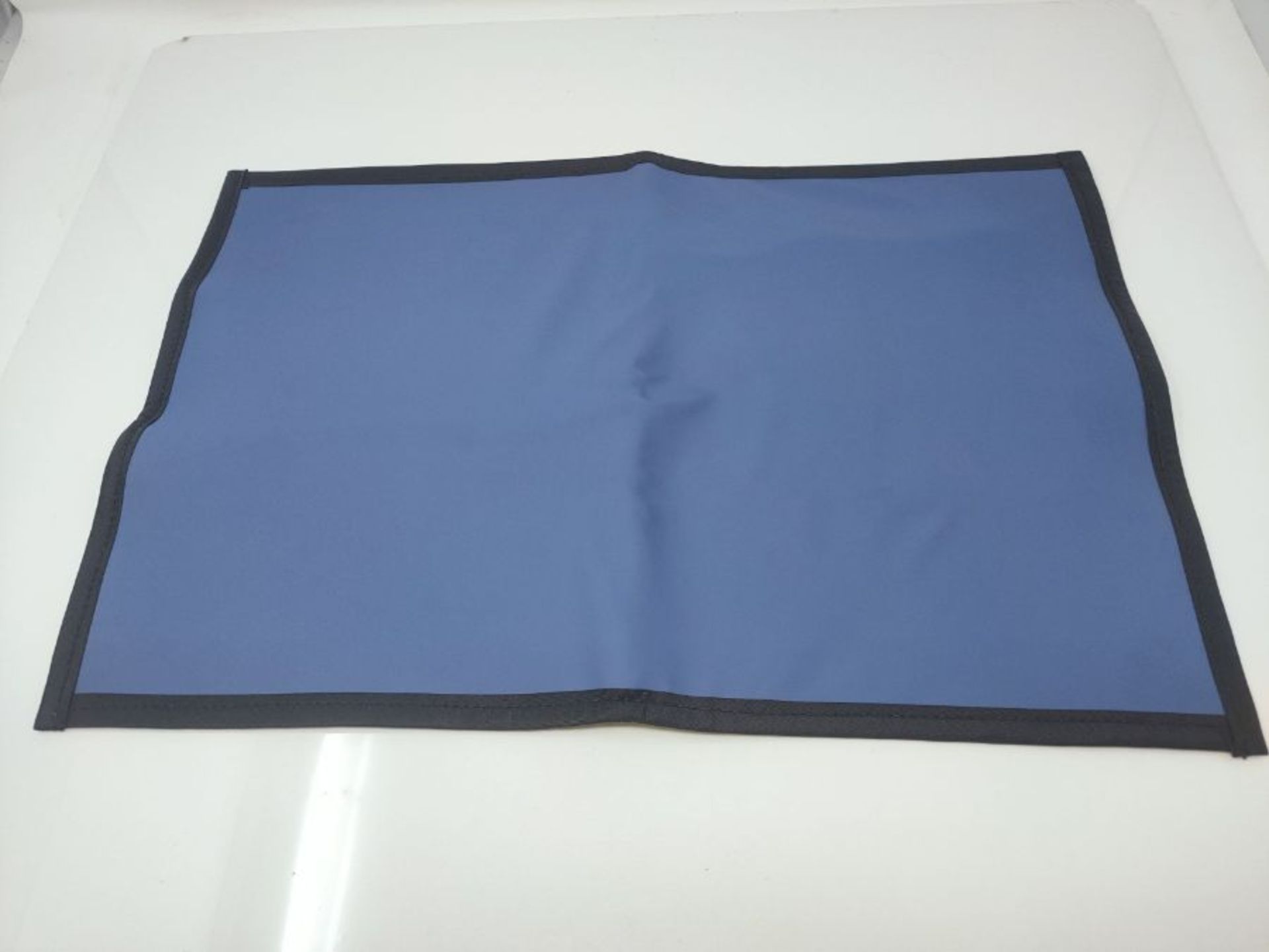 RRP £170.00 BLUE Lead Mat for Radiation Protection in Navy PU in Various Sizes (31cm x 46cm) - Image 2 of 3