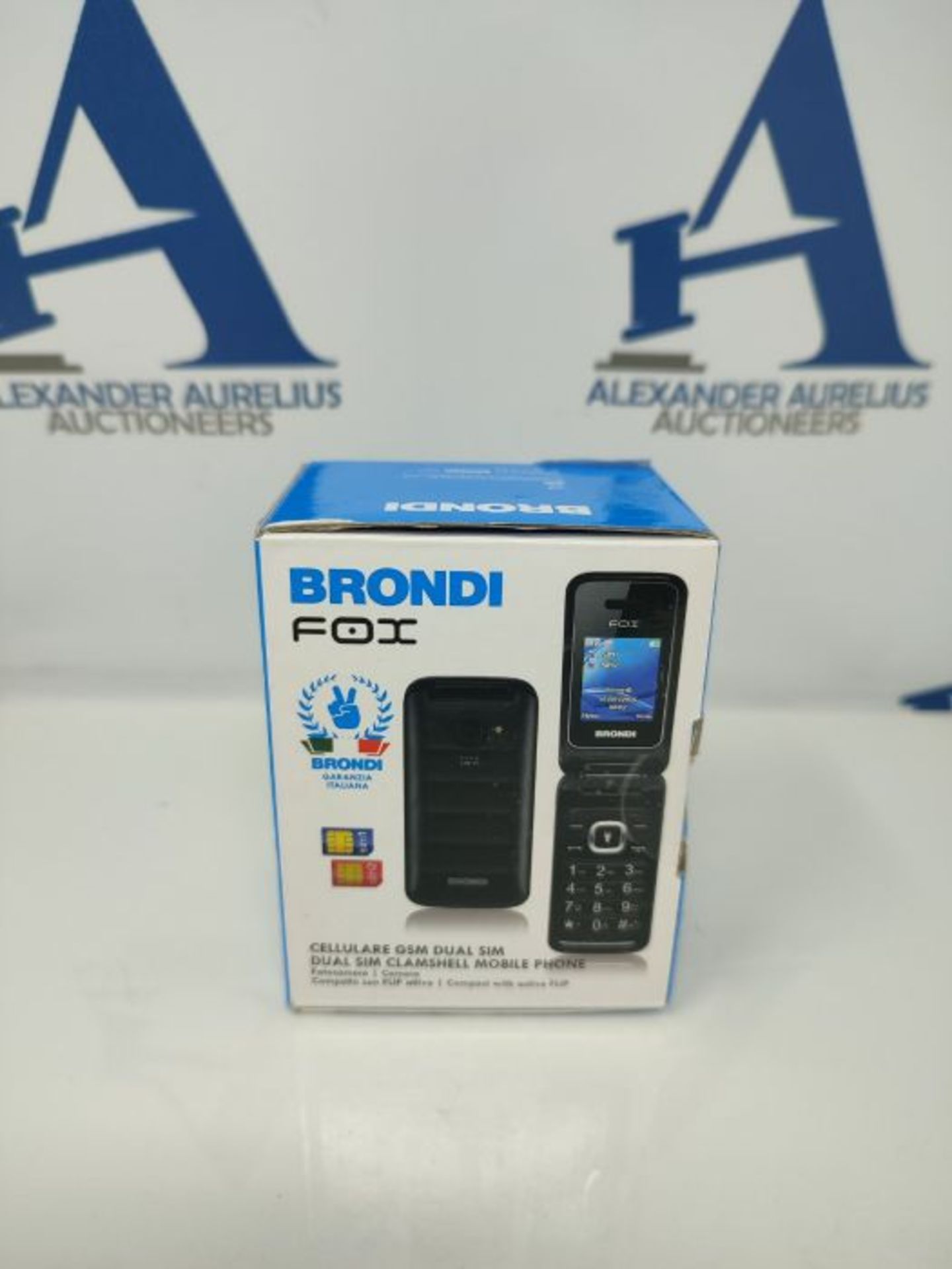 BRONDI Fox Telefono Cellulare 1.77â¬ ýÿ 128x160, Dual Sim, GSM, 1.3 MP, Nero