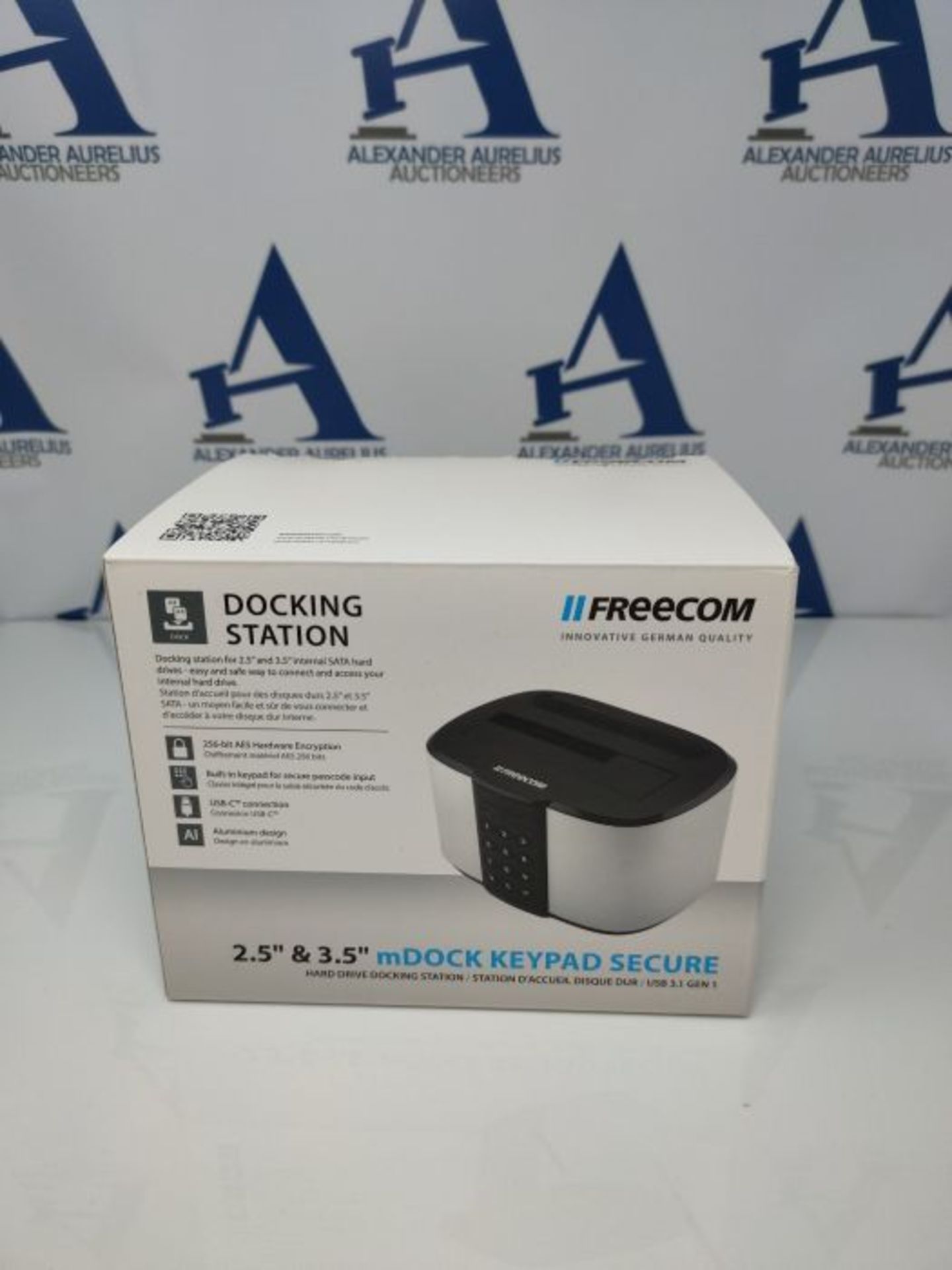 Freecom mDock Keypad Secure 2,5/3,5 USB 3.1 Gen 1 - Image 2 of 3