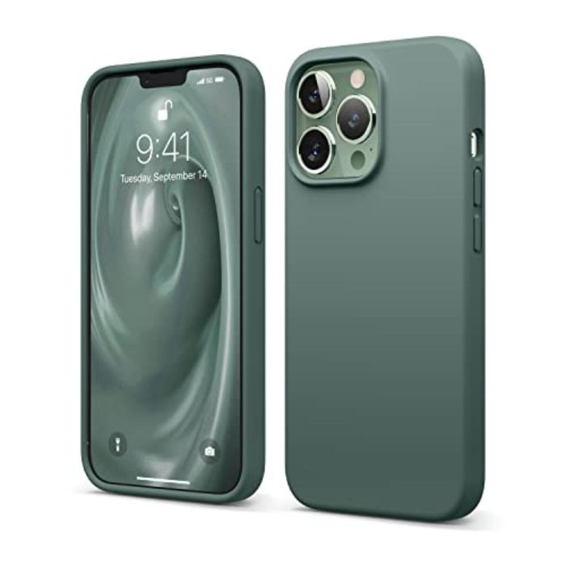 elago Liquid Silicone Case Compatible with iPhone 13 Pro Case (6.1"), Premium Silicone