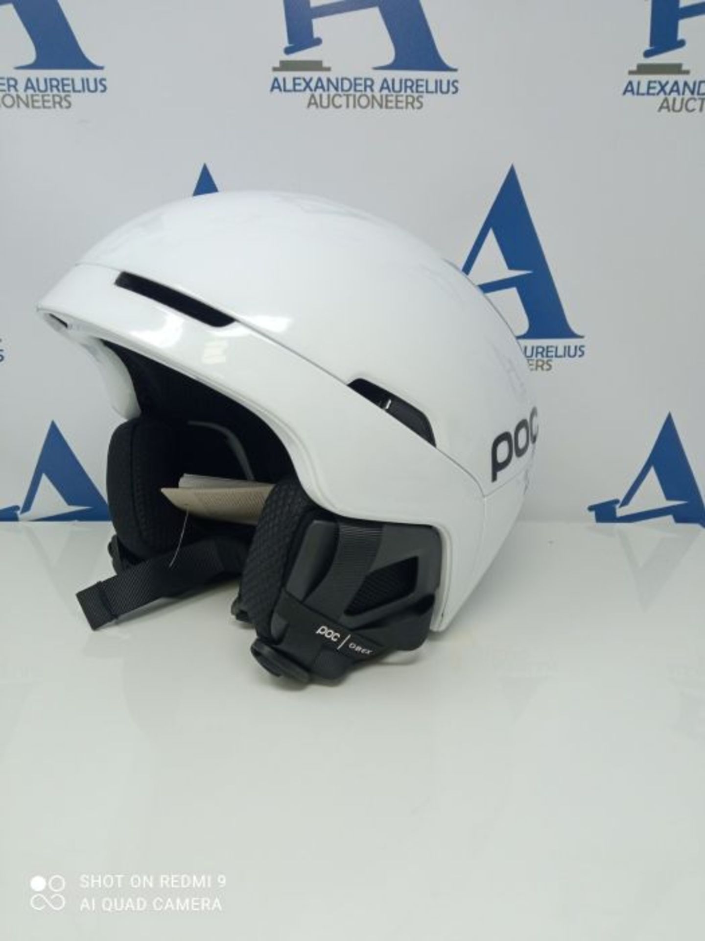 RRP £150.00 POC Unisex - Adult's Obex MIPS Ski Helmet, Hydrogen White, XS-S (50-56cm) - Image 3 of 3