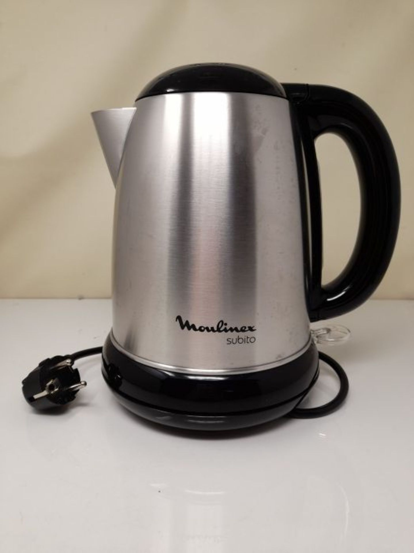 Moulinex steel kettle by540d - Image 3 of 3