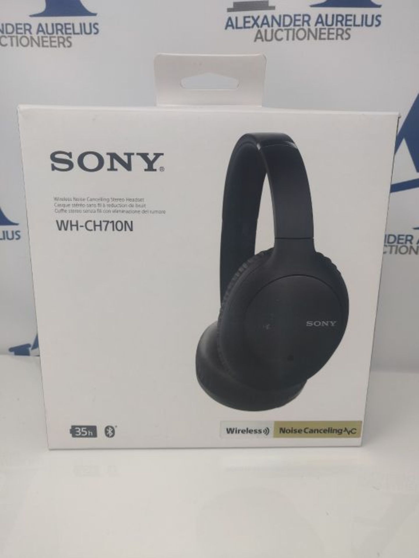 RRP £100.00 Sony WH-CH710N Noise Cancelling Wireless Headphones with 35 hours Battery Life, Quick - Image 2 of 3