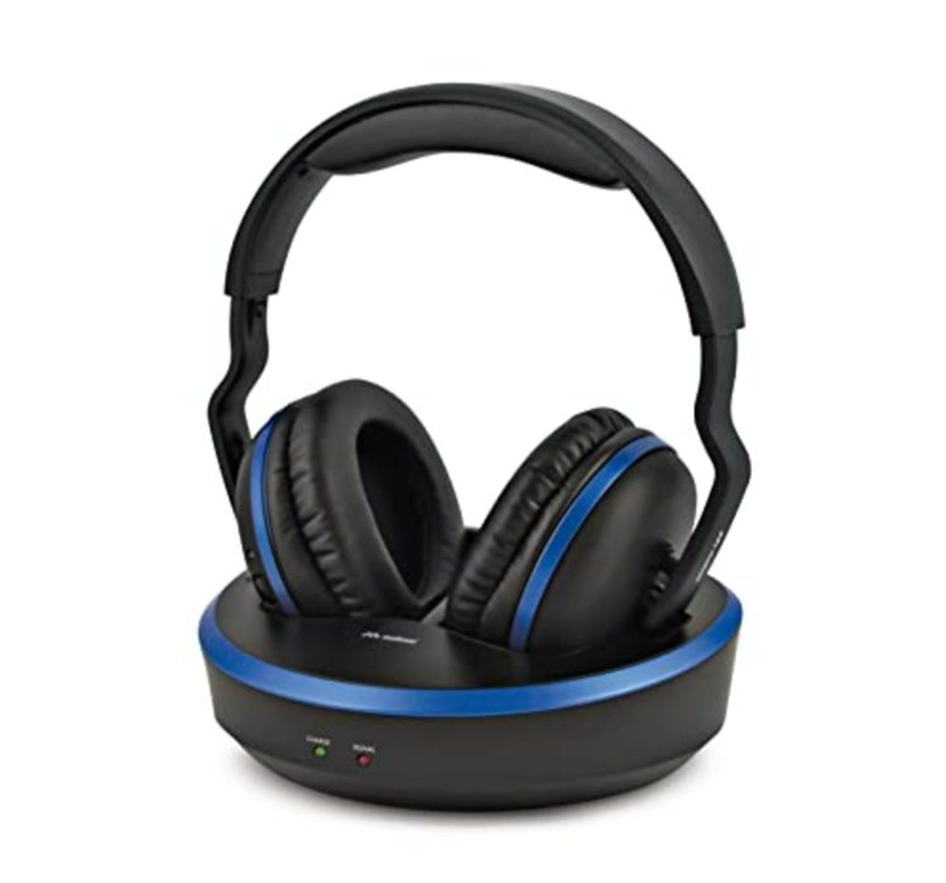 RRP £60.00 Meliconi Hp Comfort Cuffia Tv Stereo Senza Fili con Base di Ricarica, Nero