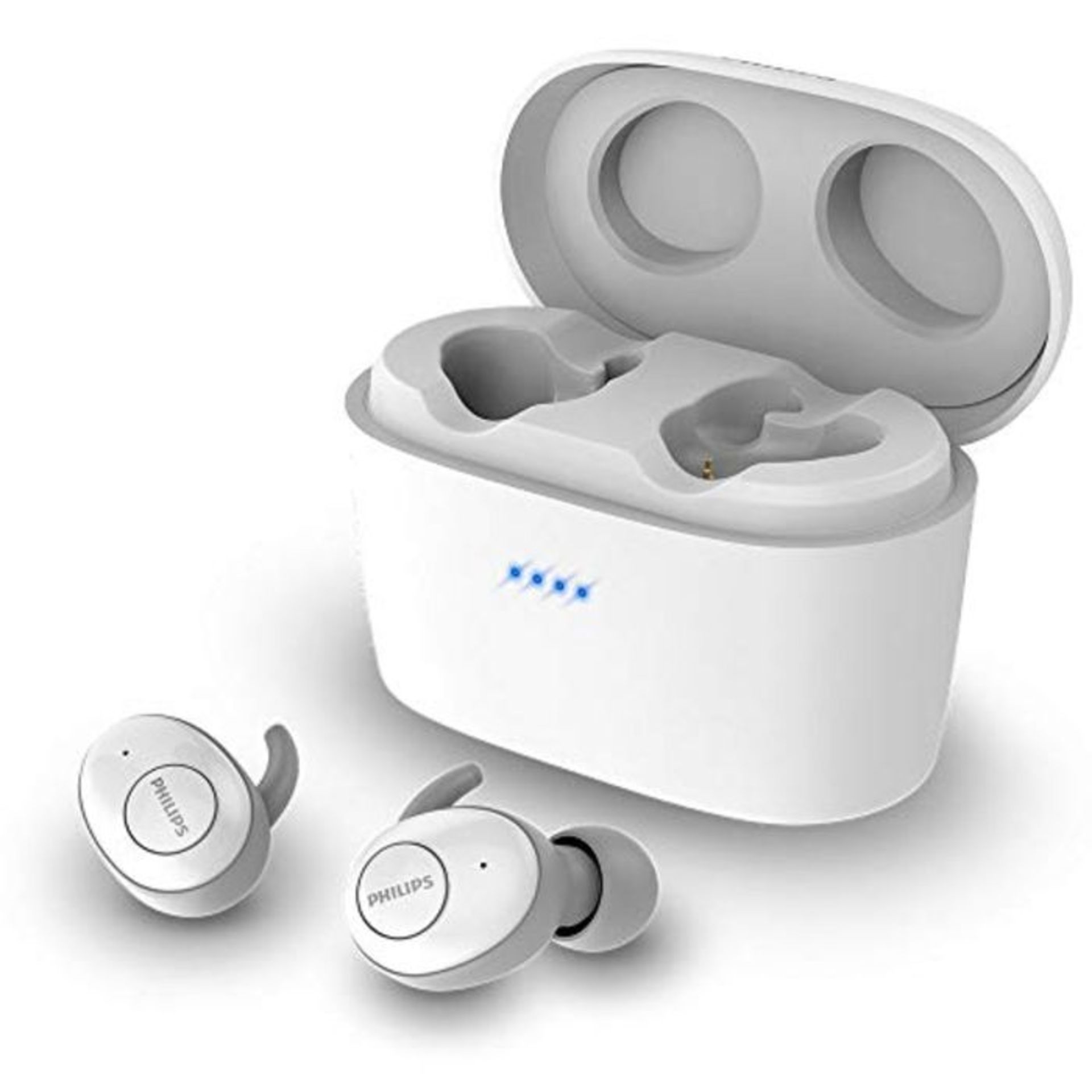 RRP £79.00 Philips Audio SHB2515WT/10 True Wireless In-Ear Headphones (Bluetooth, Integrated Micr