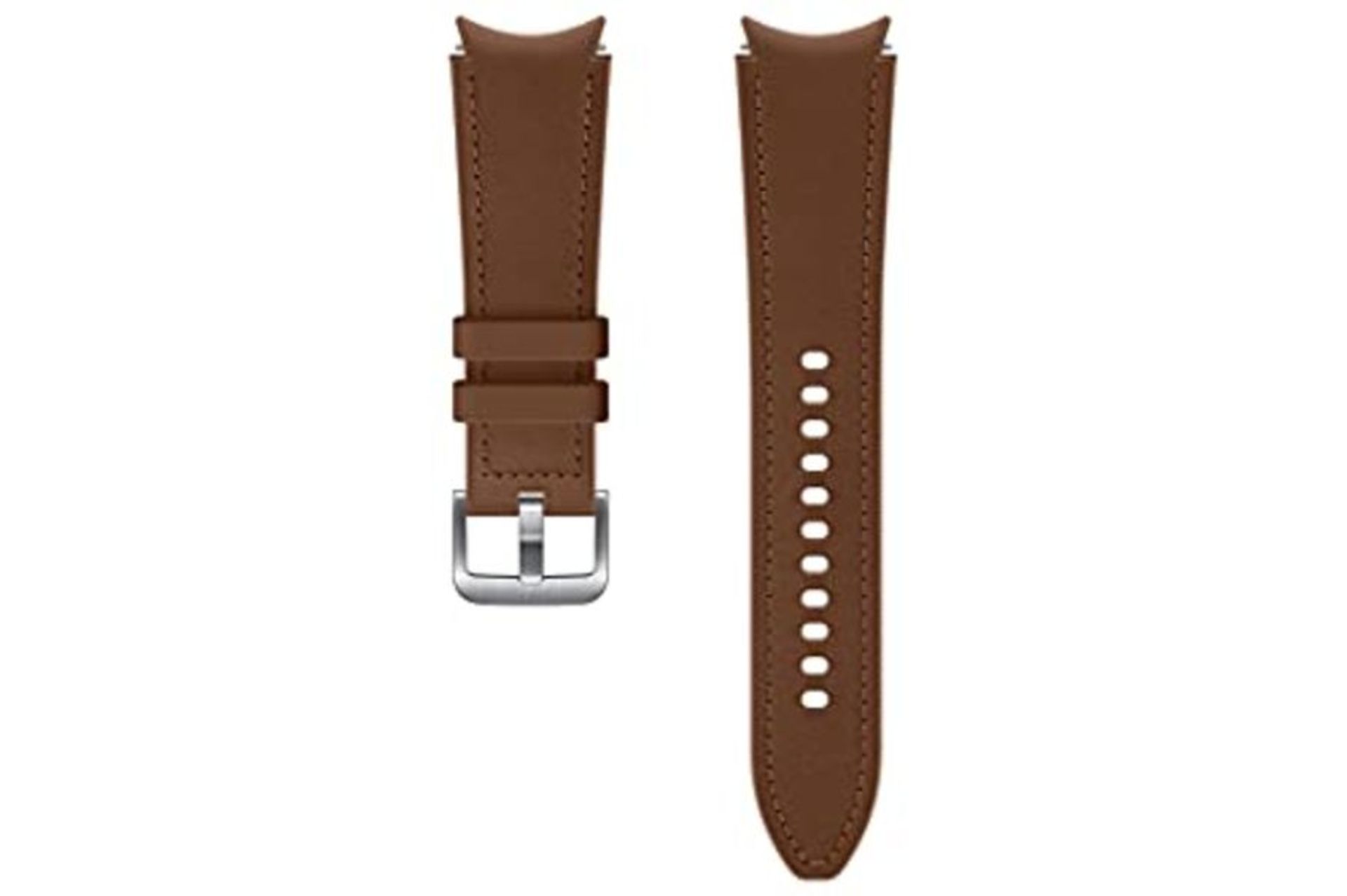 Samsung Hybrid Leather Band (20 mm, M/L) ET-SHR89 fÃ¼r die Galaxy Watch4-Serie